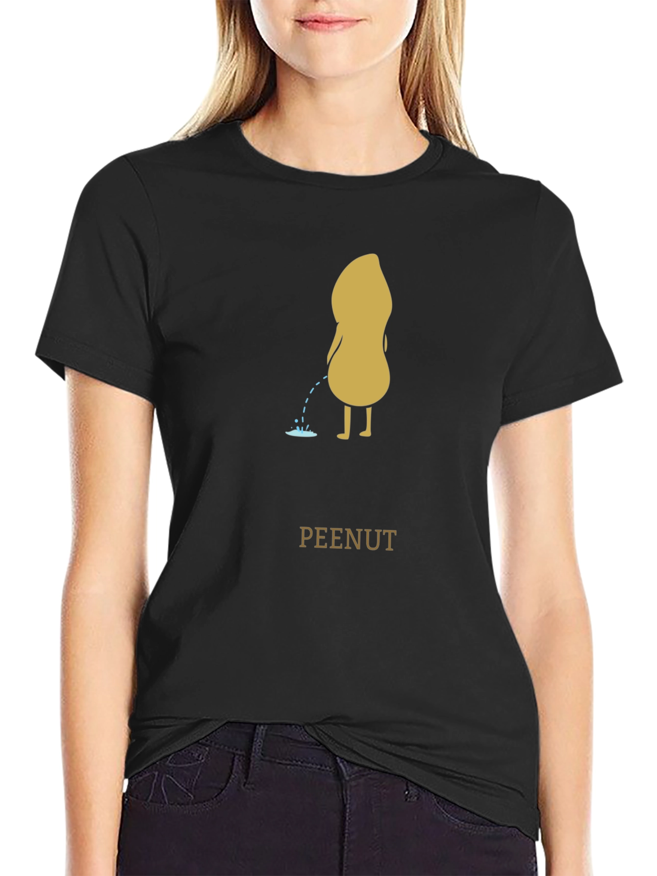 Peenut T-Shirt: Humorous Graphic Tee for Men