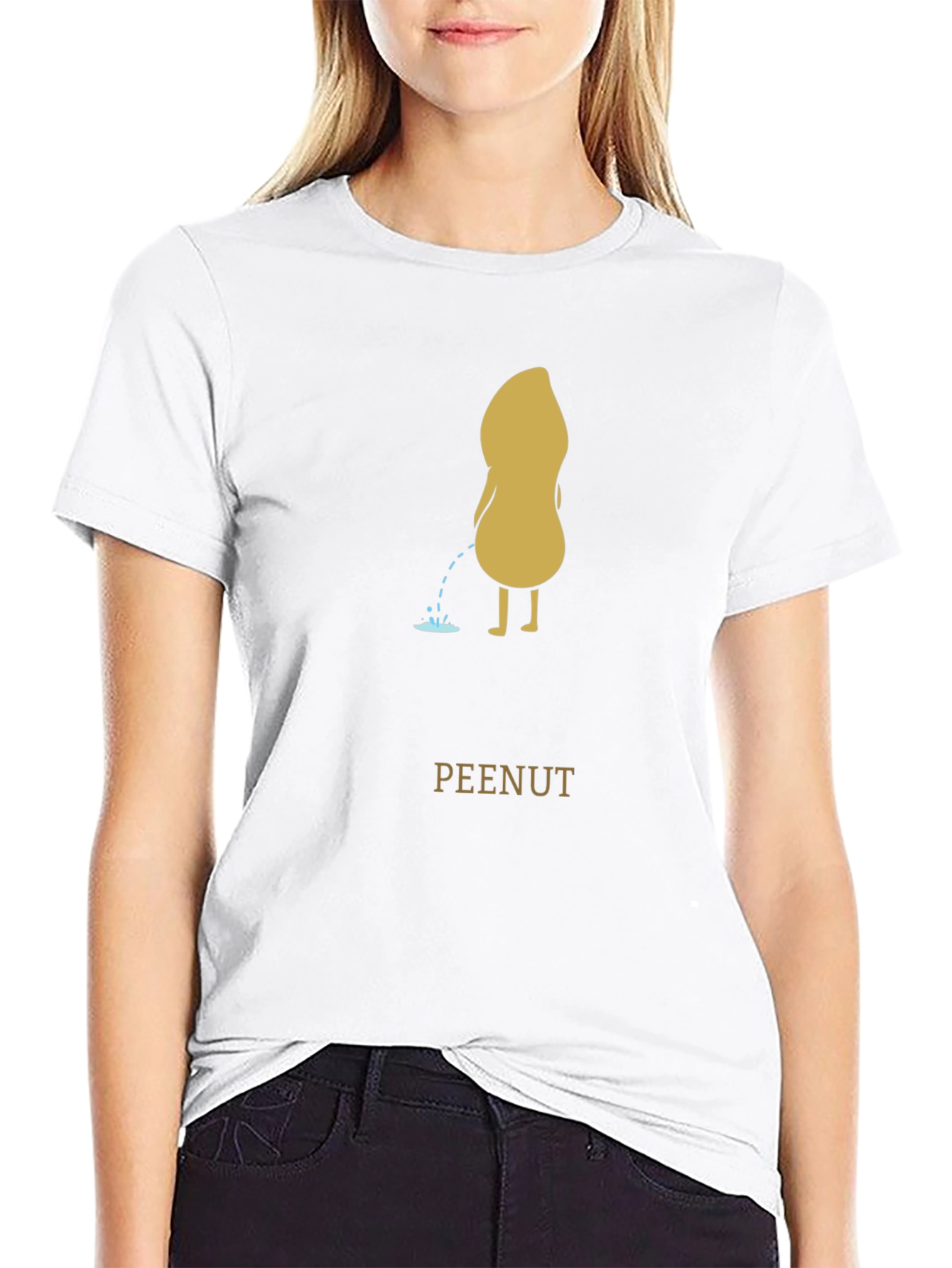 Peenut T-Shirt: Humorous Graphic Tee for Men