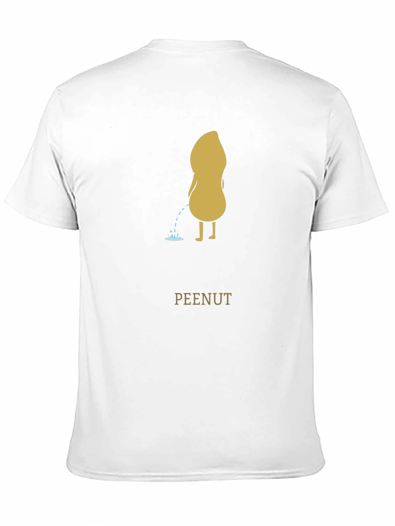 Peenut T-Shirt: Humorous Graphic Tee for Men