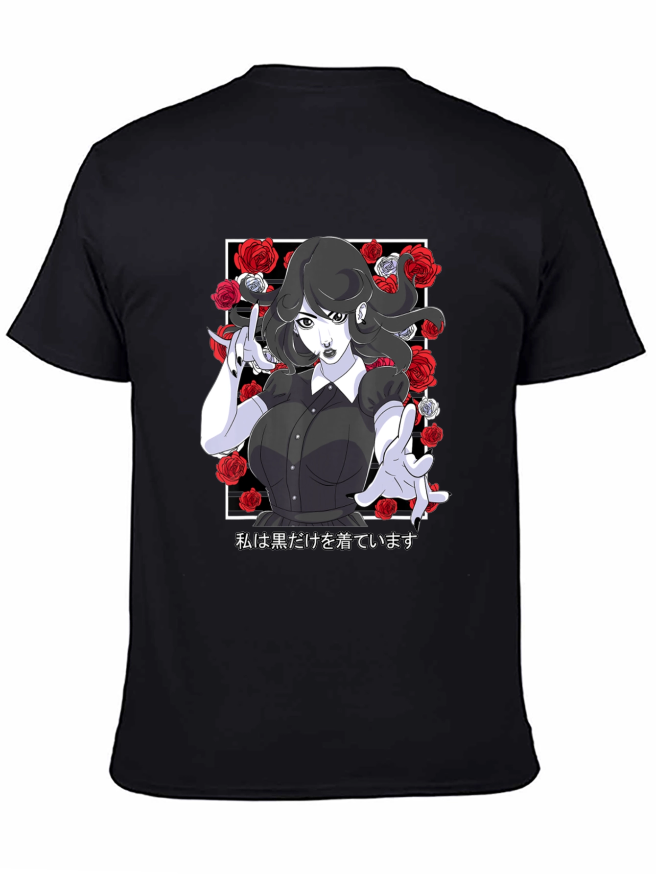 Gothic Anime Girl T-Shirt