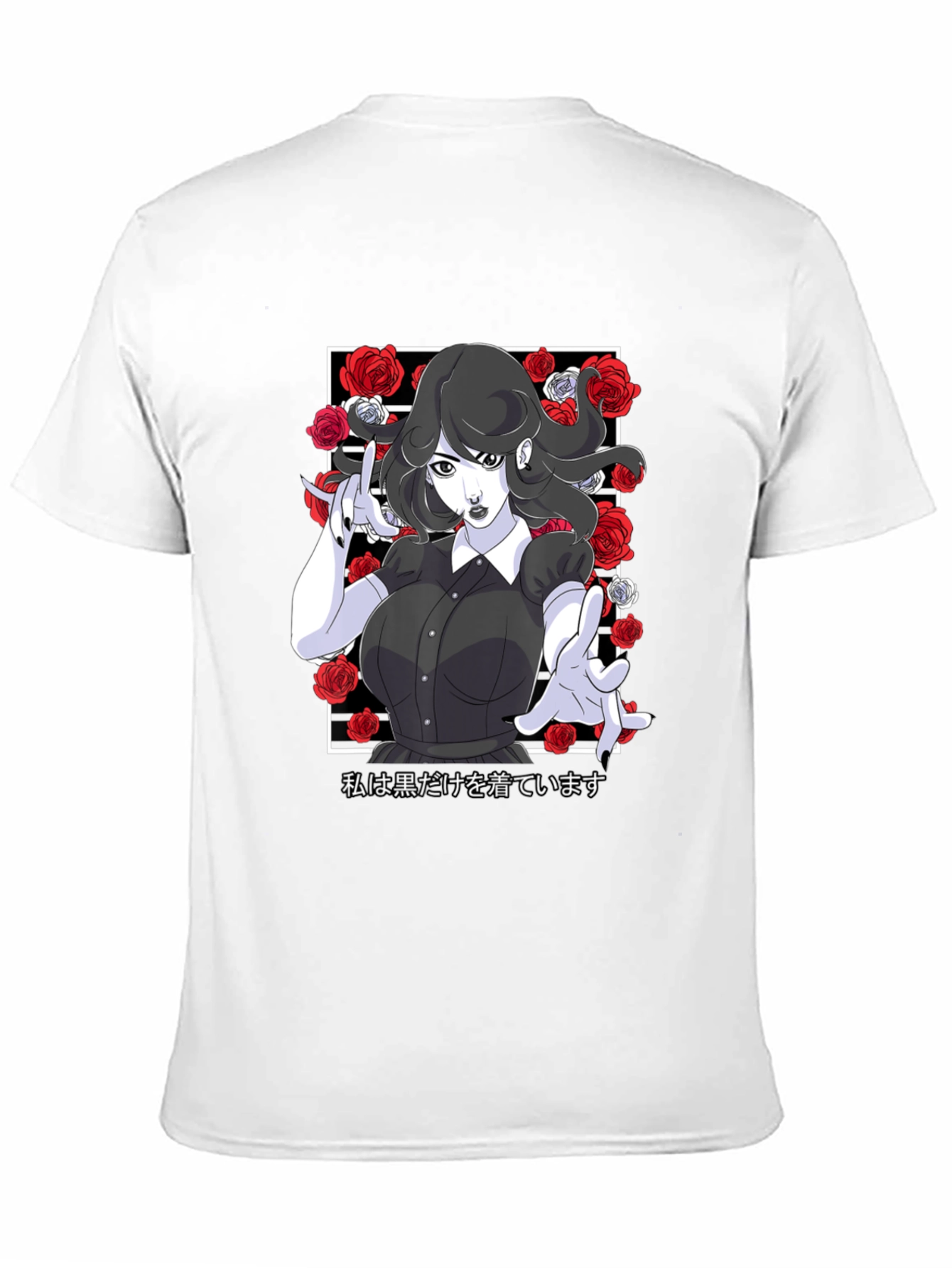 Gothic Anime Girl T-Shirt