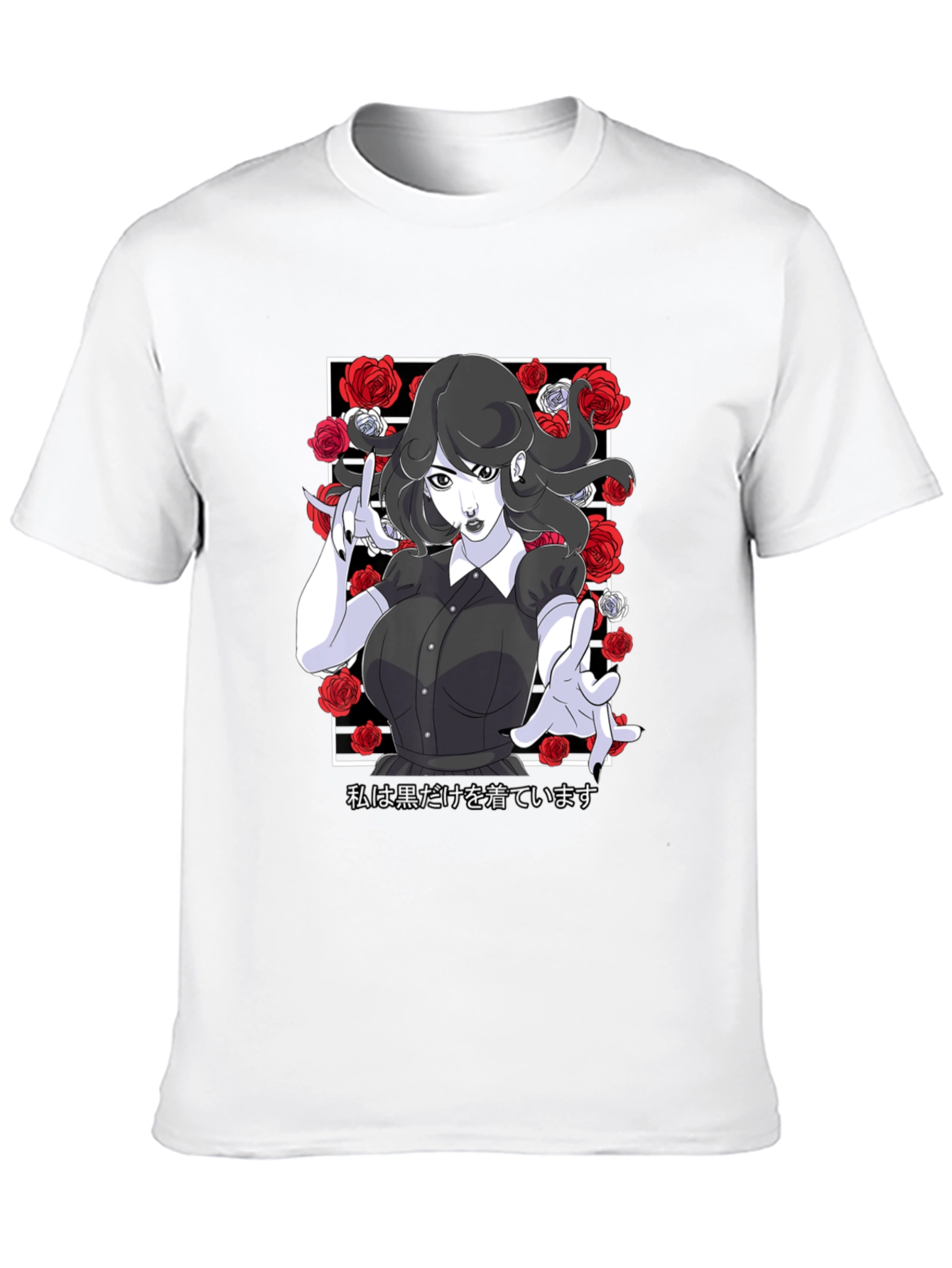 Gothic Anime Girl T-Shirt