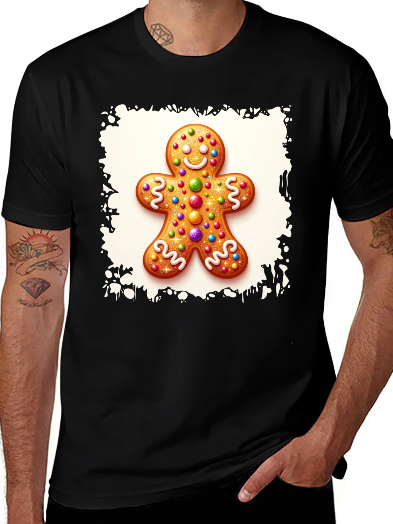 Gingerbread Man Graphic Tee