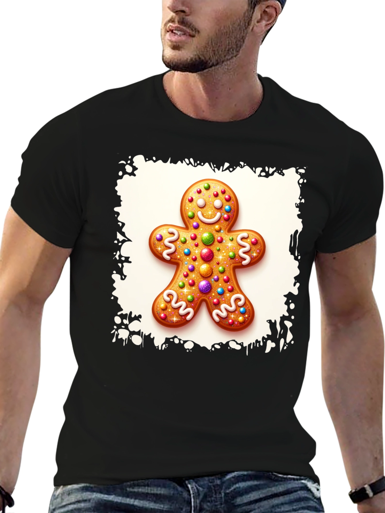 Gingerbread Man Graphic Tee