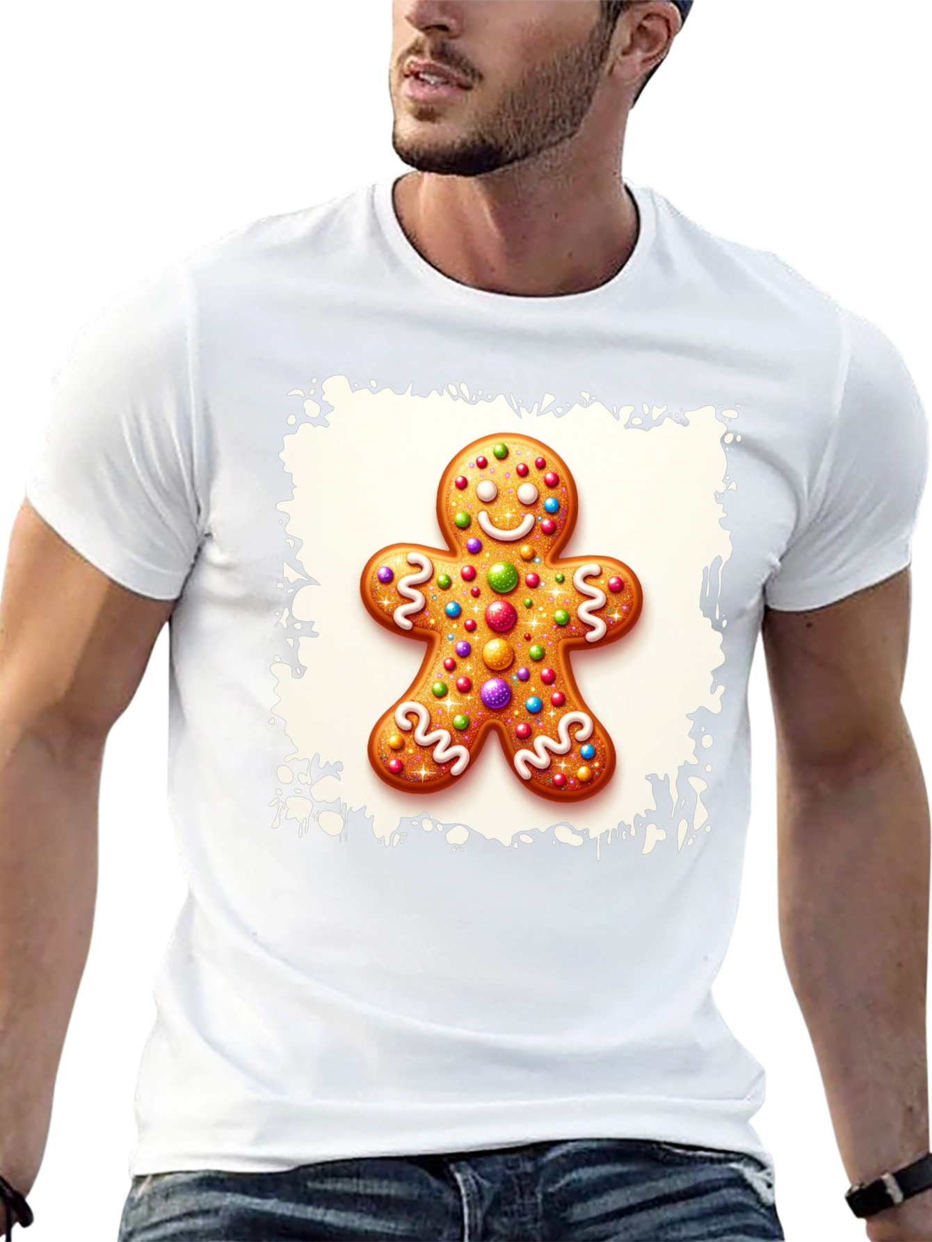 Gingerbread Man Graphic Tee