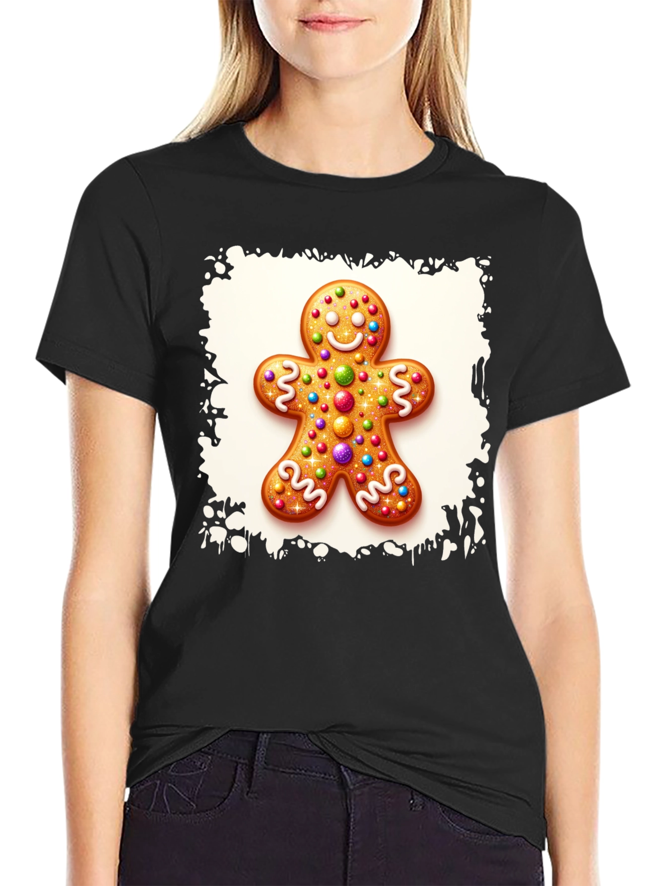 Gingerbread Man Graphic Tee