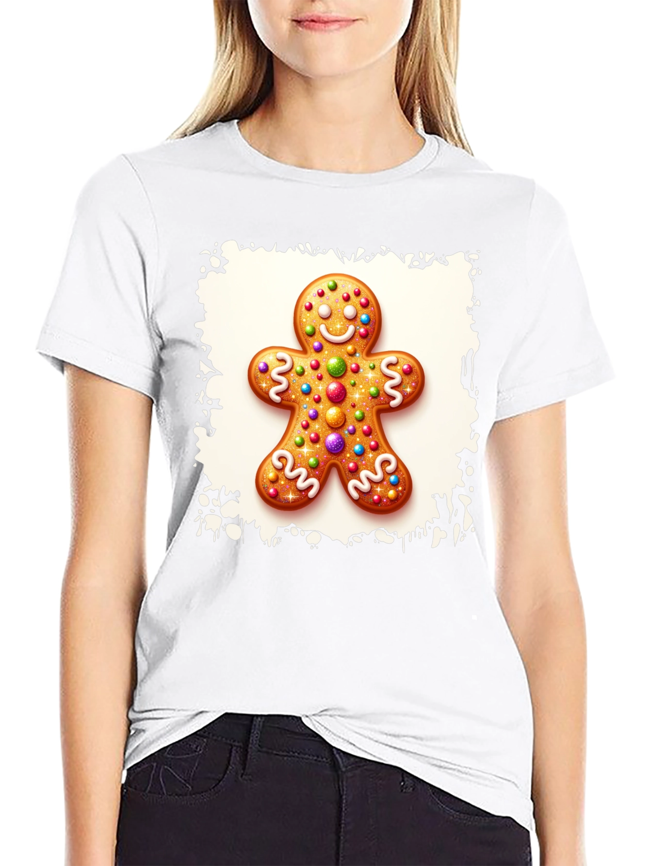 Gingerbread Man Graphic Tee