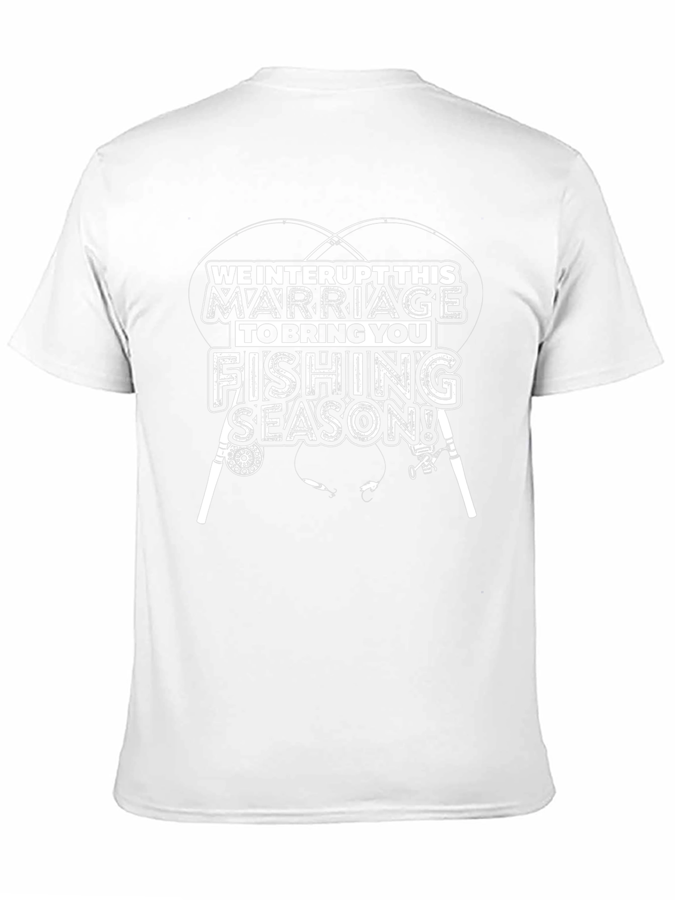 Funny Fishing Season Marriage T-Shirt