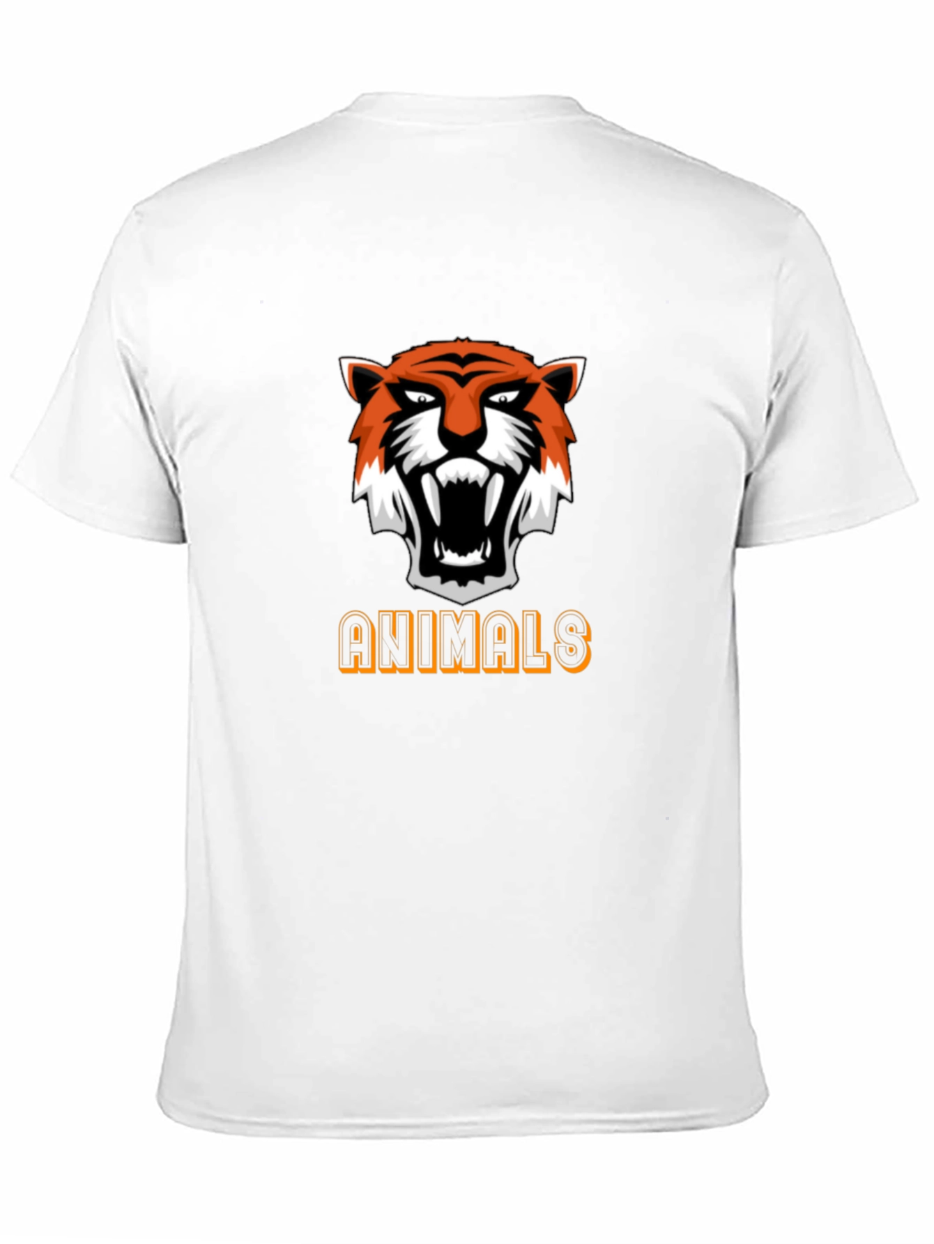 Bold Tiger Graphic Tee - Animal Lover T-Shirt