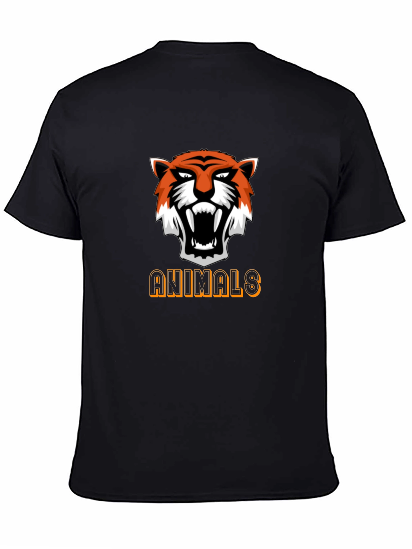 Bold Tiger Graphic Tee - Animal Lover T-Shirt