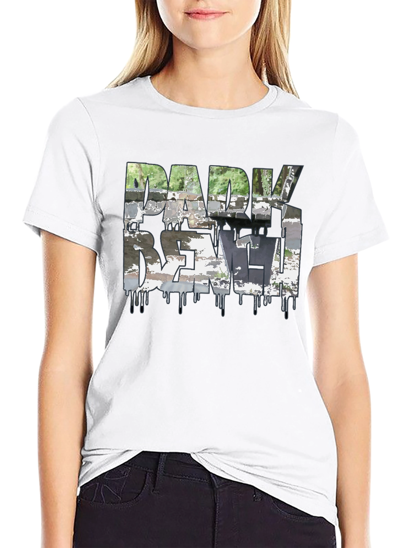 Dark Realm Graphic Tee - Mens Black T-Shirt