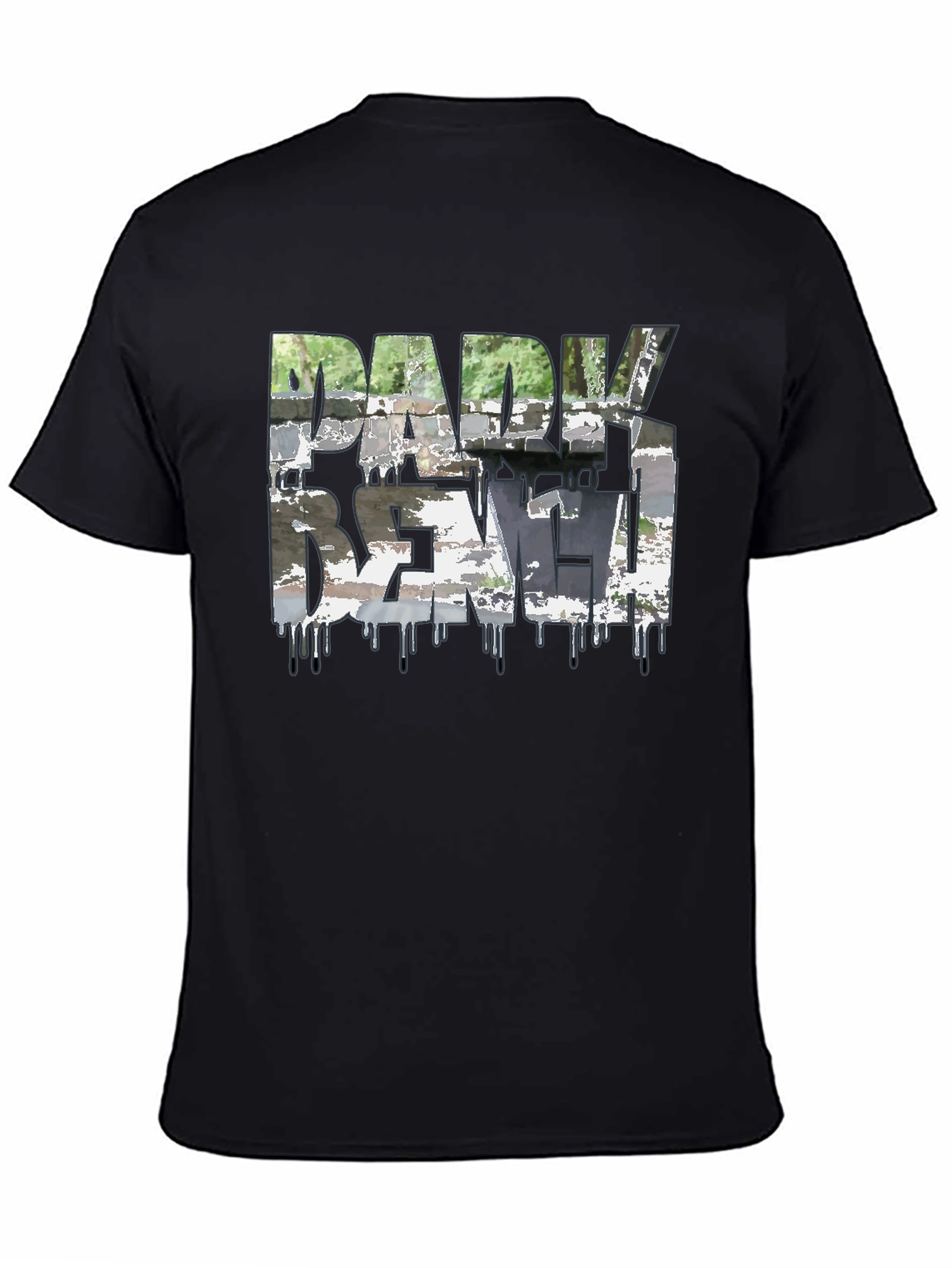 Dark Realm Graphic Tee - Mens Black T-Shirt