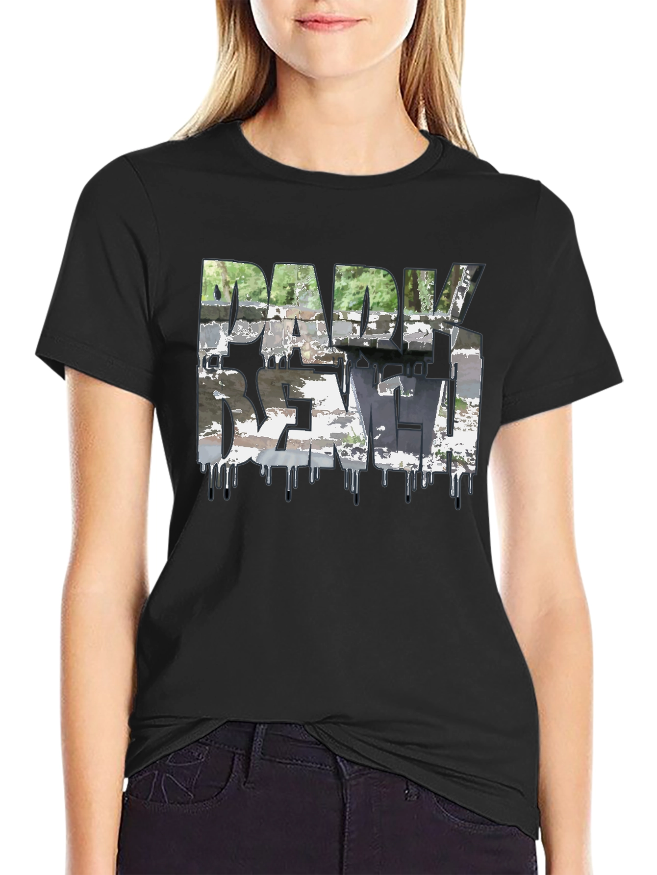 Dark Realm Graphic Tee - Mens Black T-Shirt