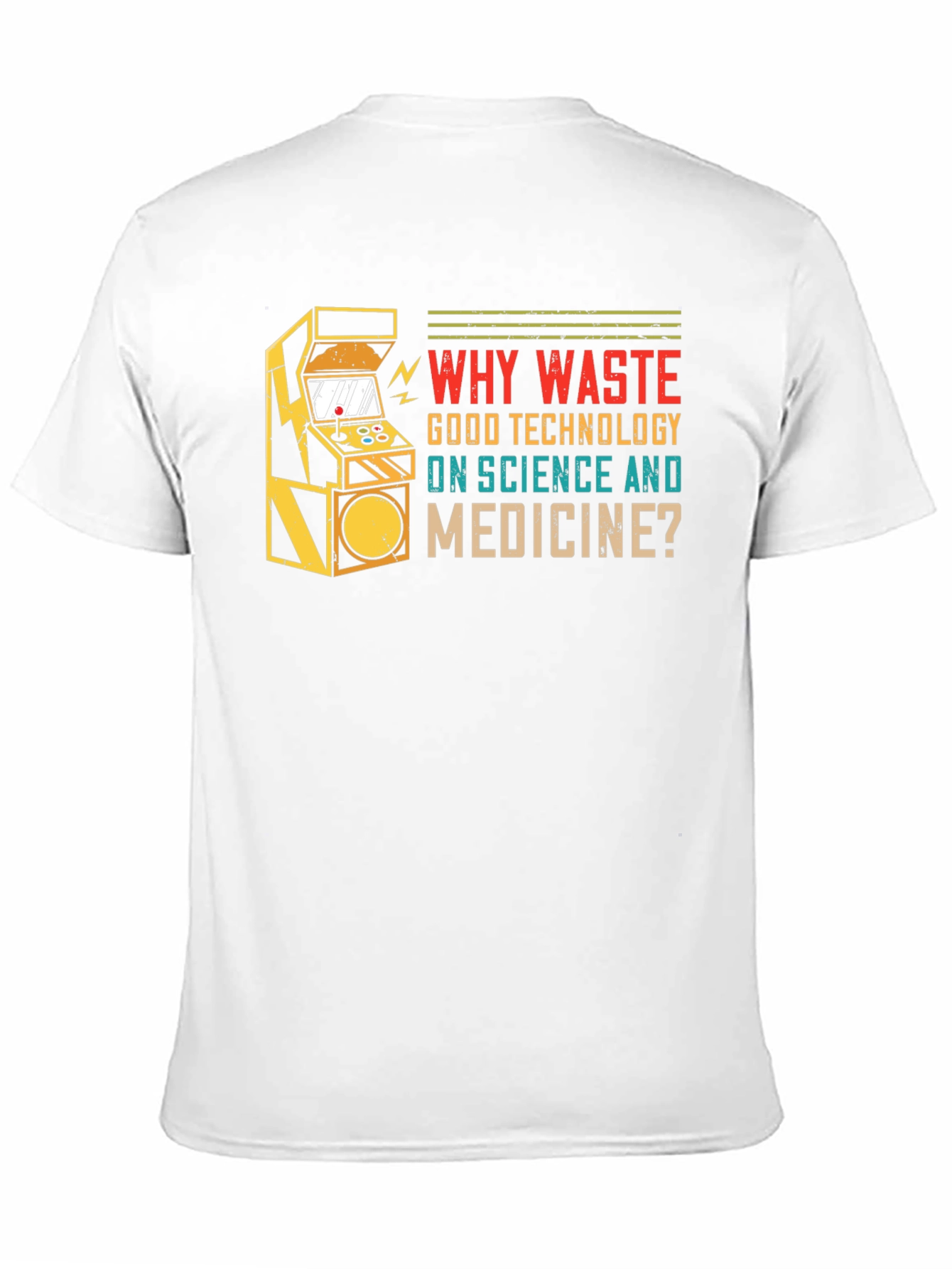 Why Waste Technology? Mens Graphic Tee