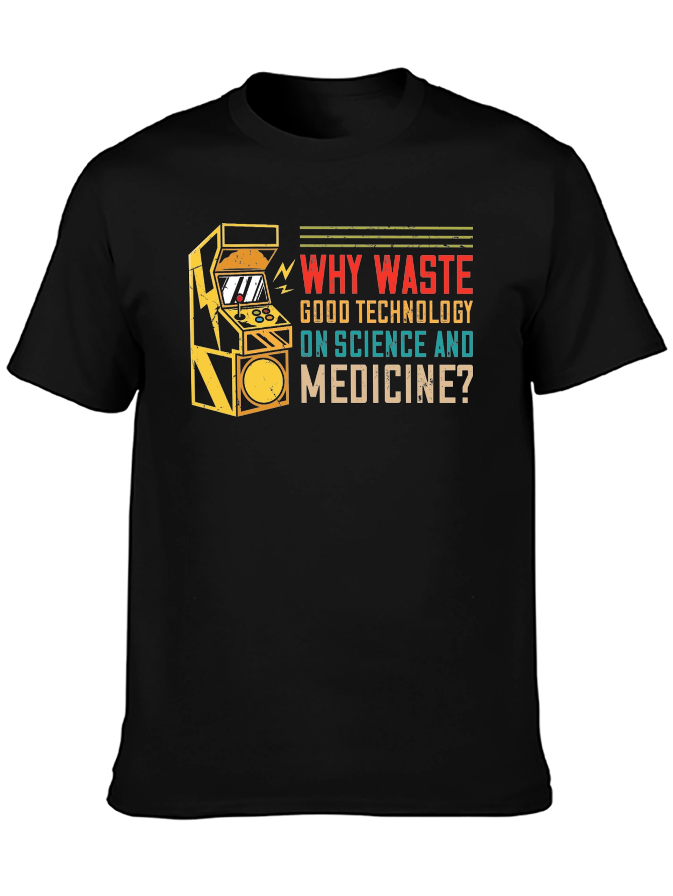 Why Waste Technology? Mens Graphic Tee