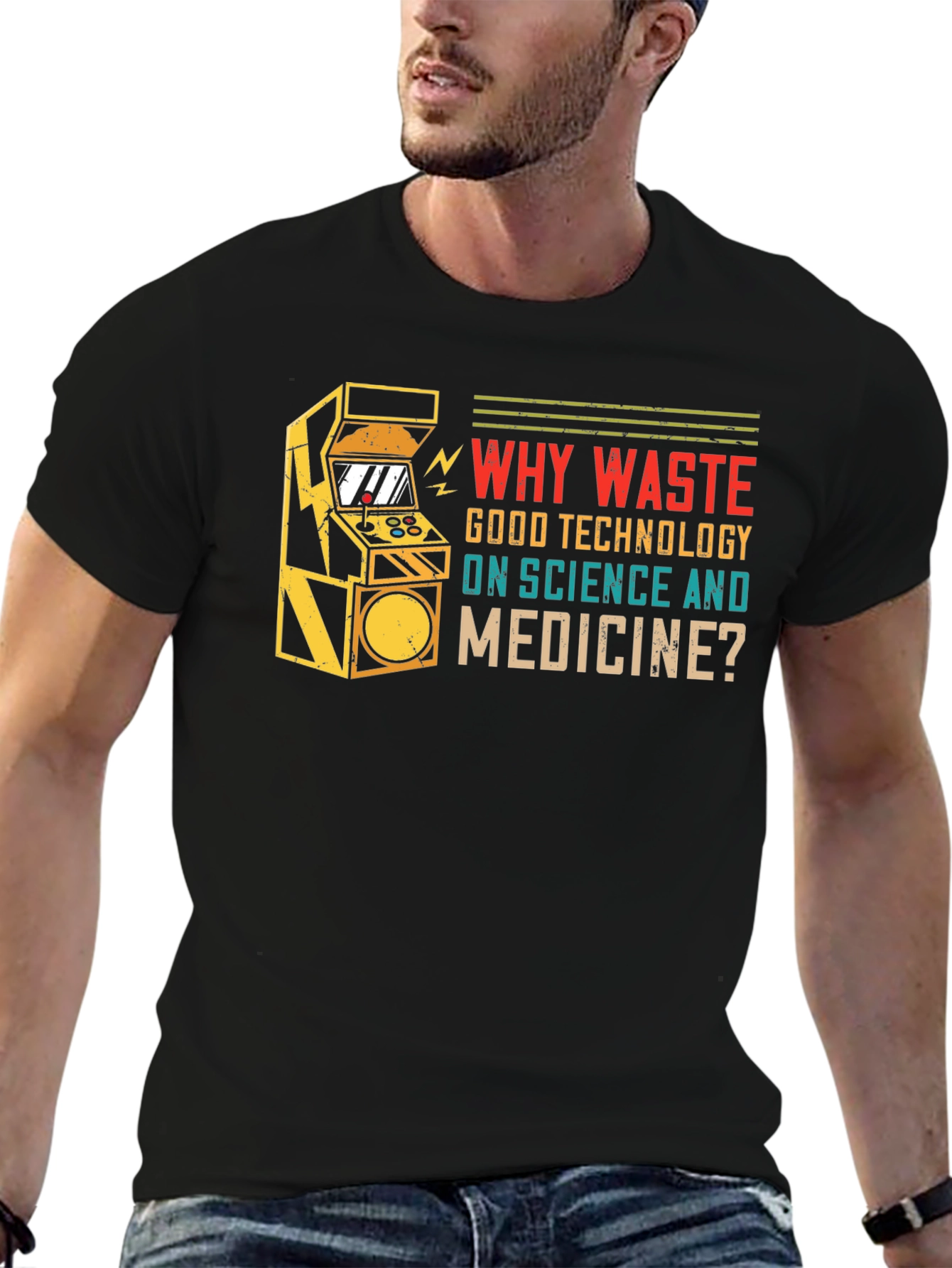 Why Waste Technology? Mens Graphic Tee