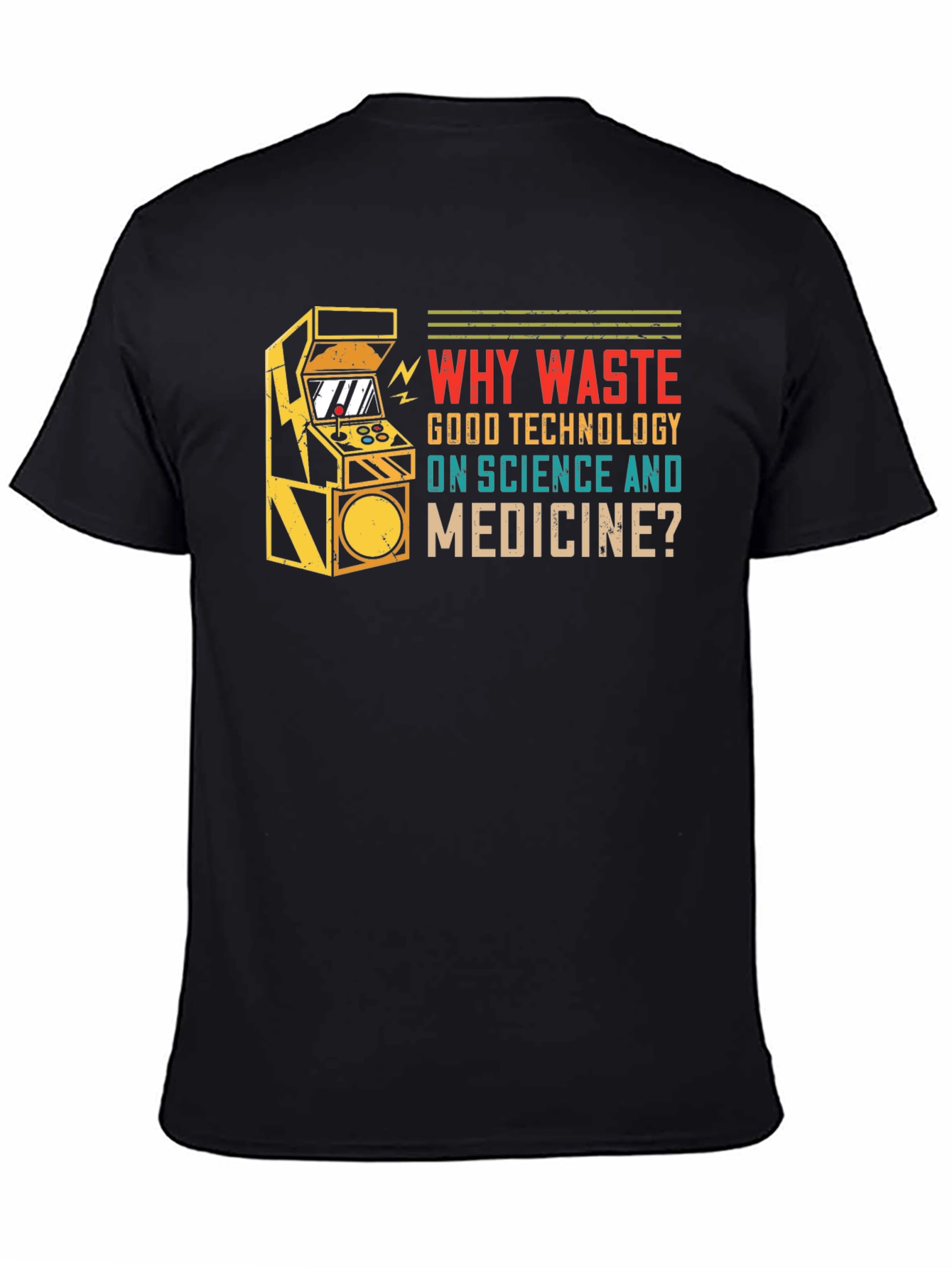 Why Waste Technology? Mens Graphic Tee