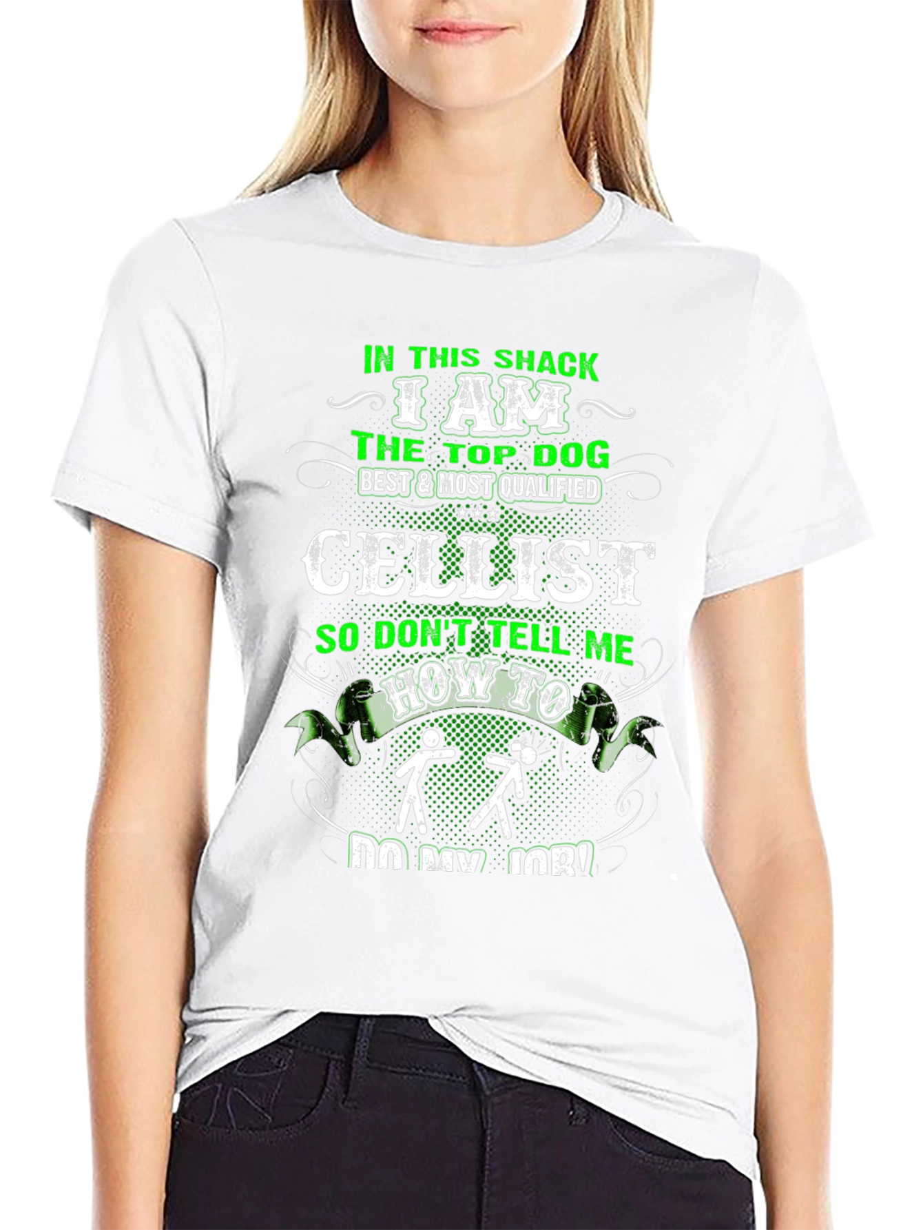 In This Shack I Am Cellist T-Shirt