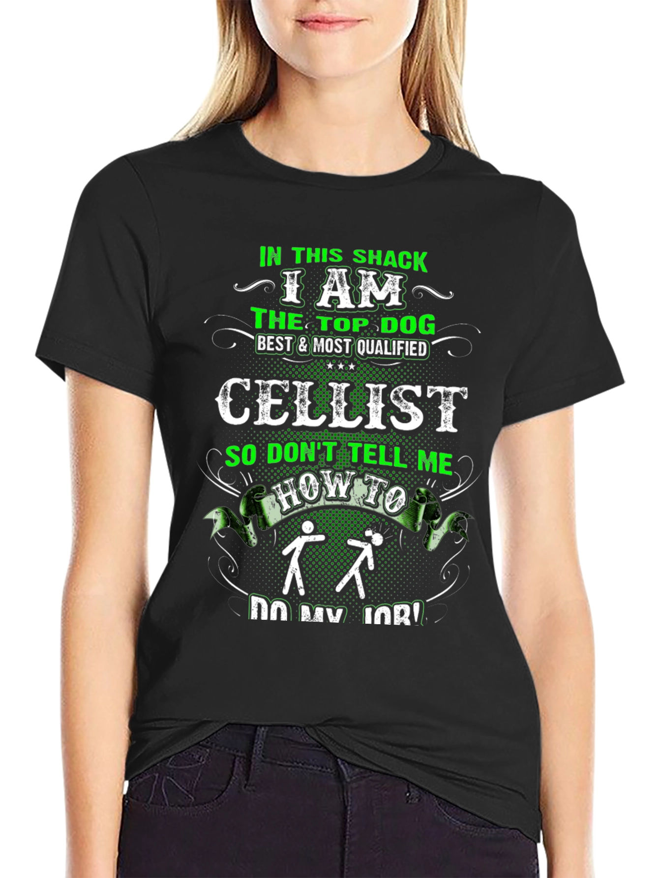 In This Shack I Am Cellist T-Shirt