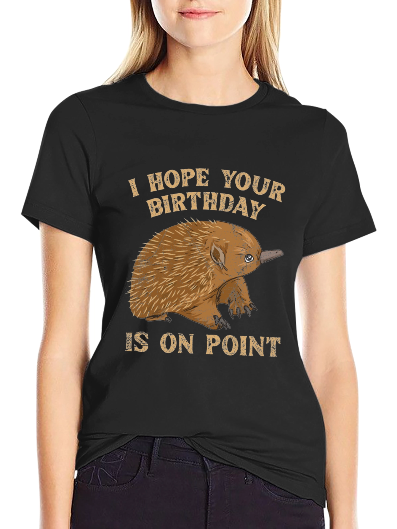 Echidna Birthday On Point T-Shirt