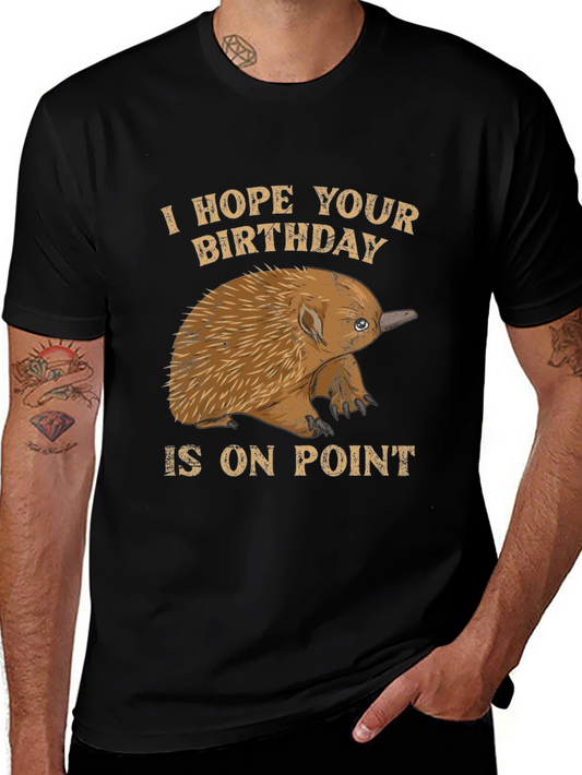 Echidna Birthday On Point T-Shirt