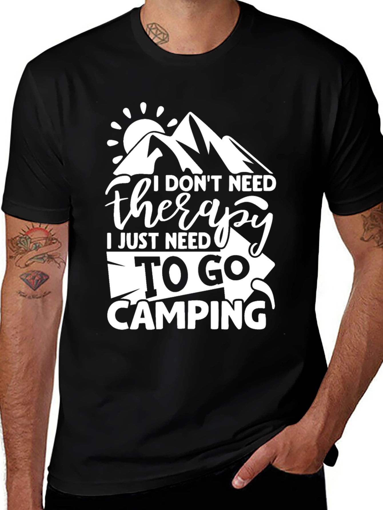 Camping Therapy T-Shirt | Adventure Tee
