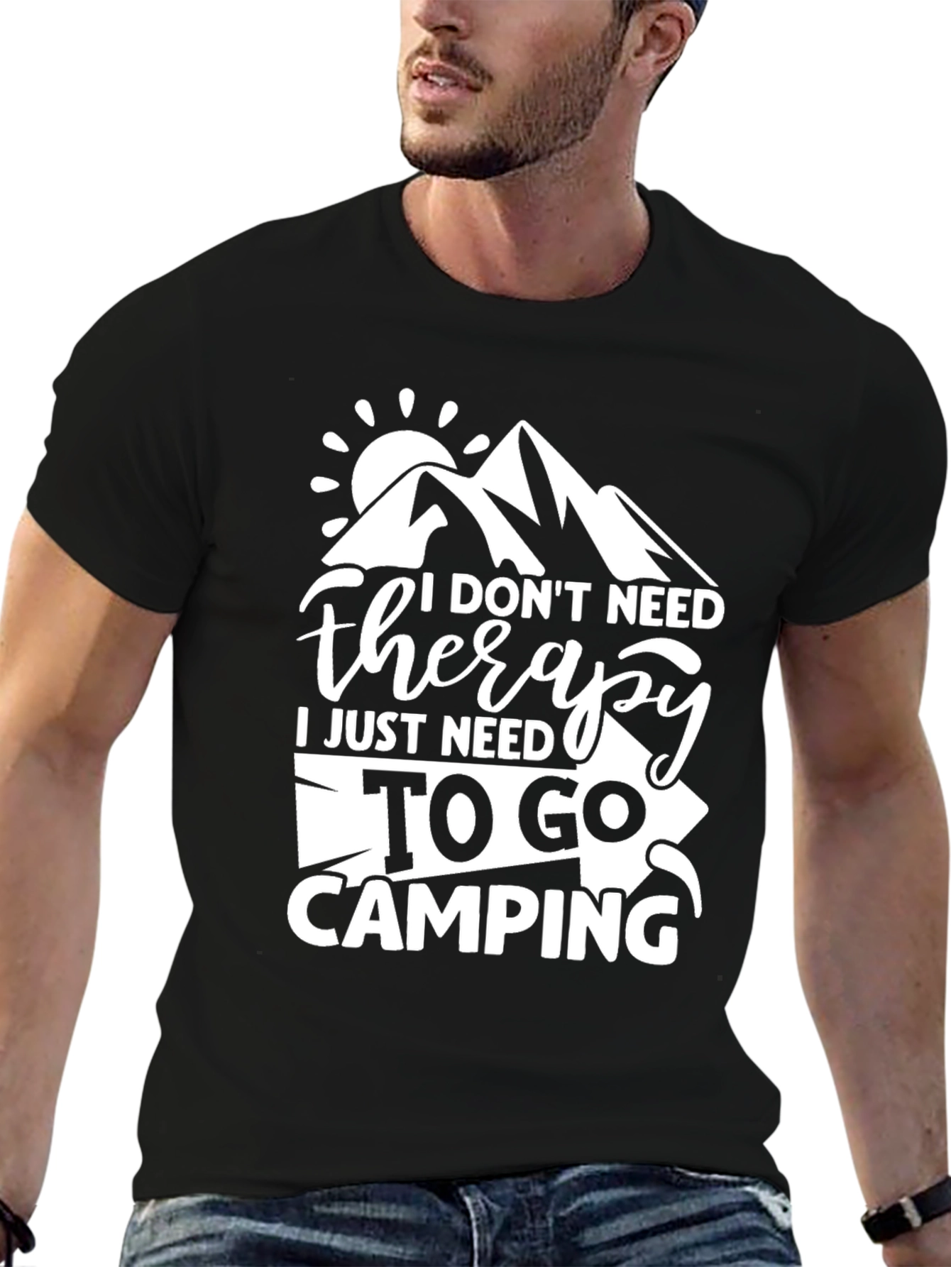 Camping Therapy T-Shirt | Adventure Tee