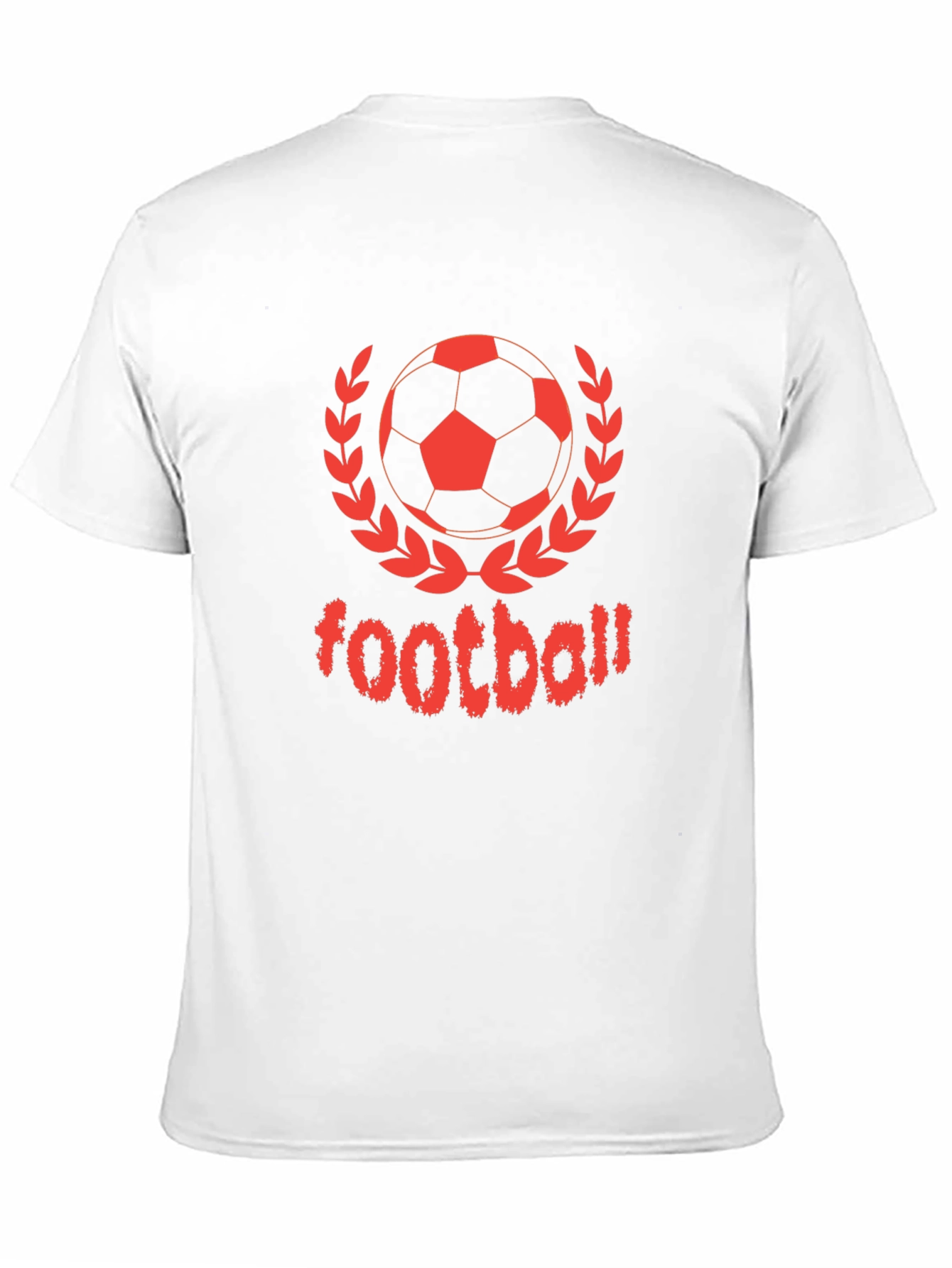 Football Graphic Black T-Shirt for Men