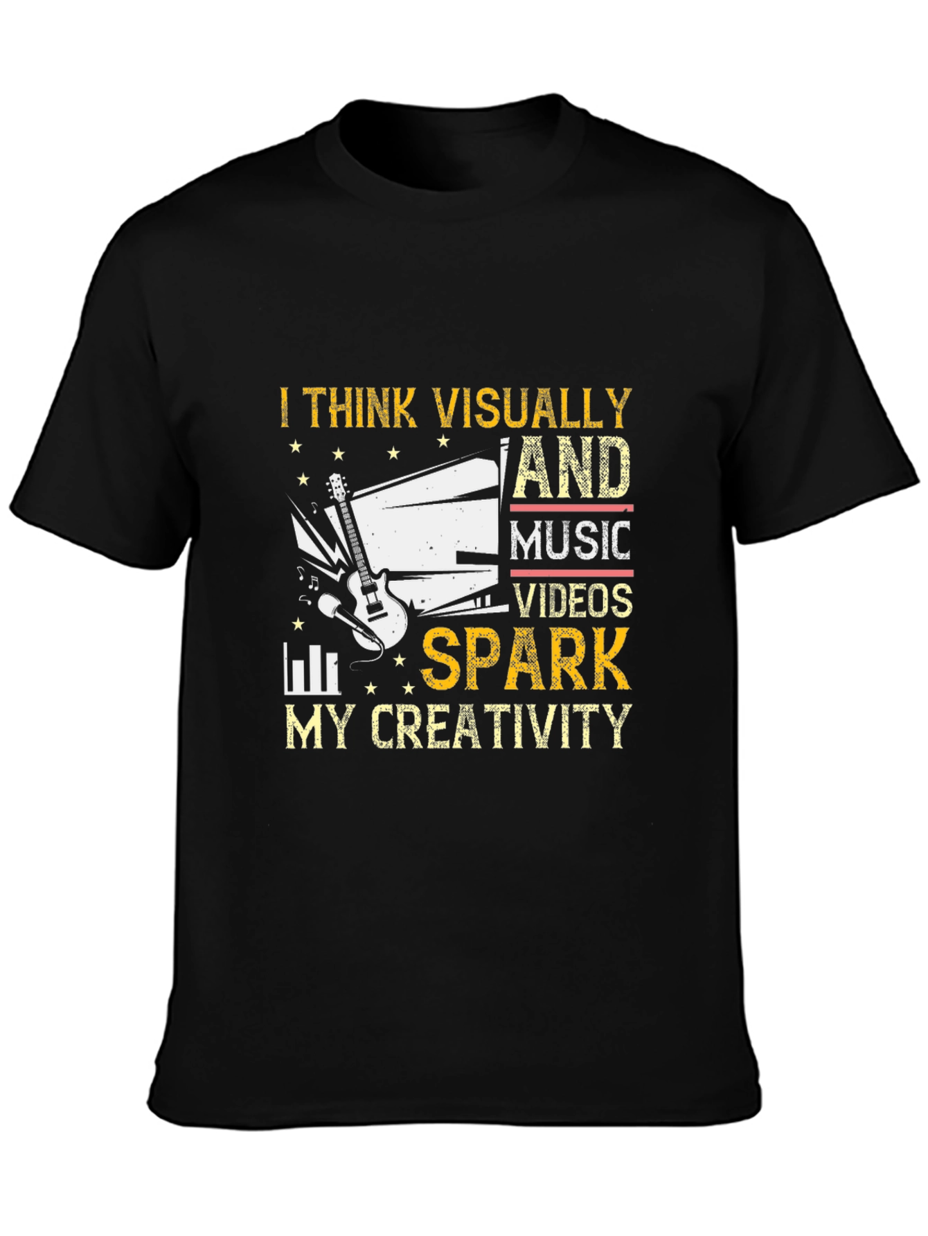 Visually Inspired Graphic T-Shirt