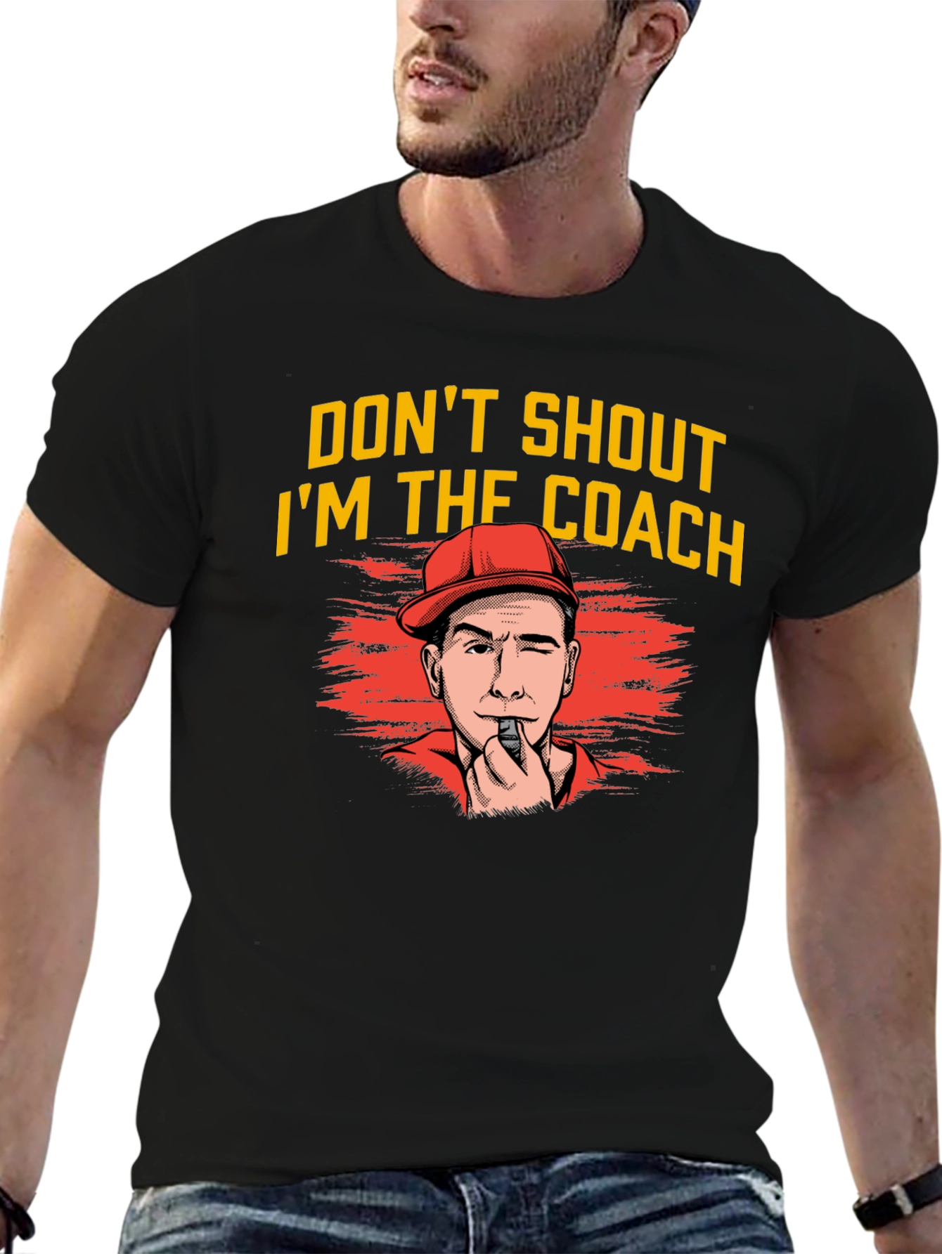 Dont Shout Im The Coach T-Shirt