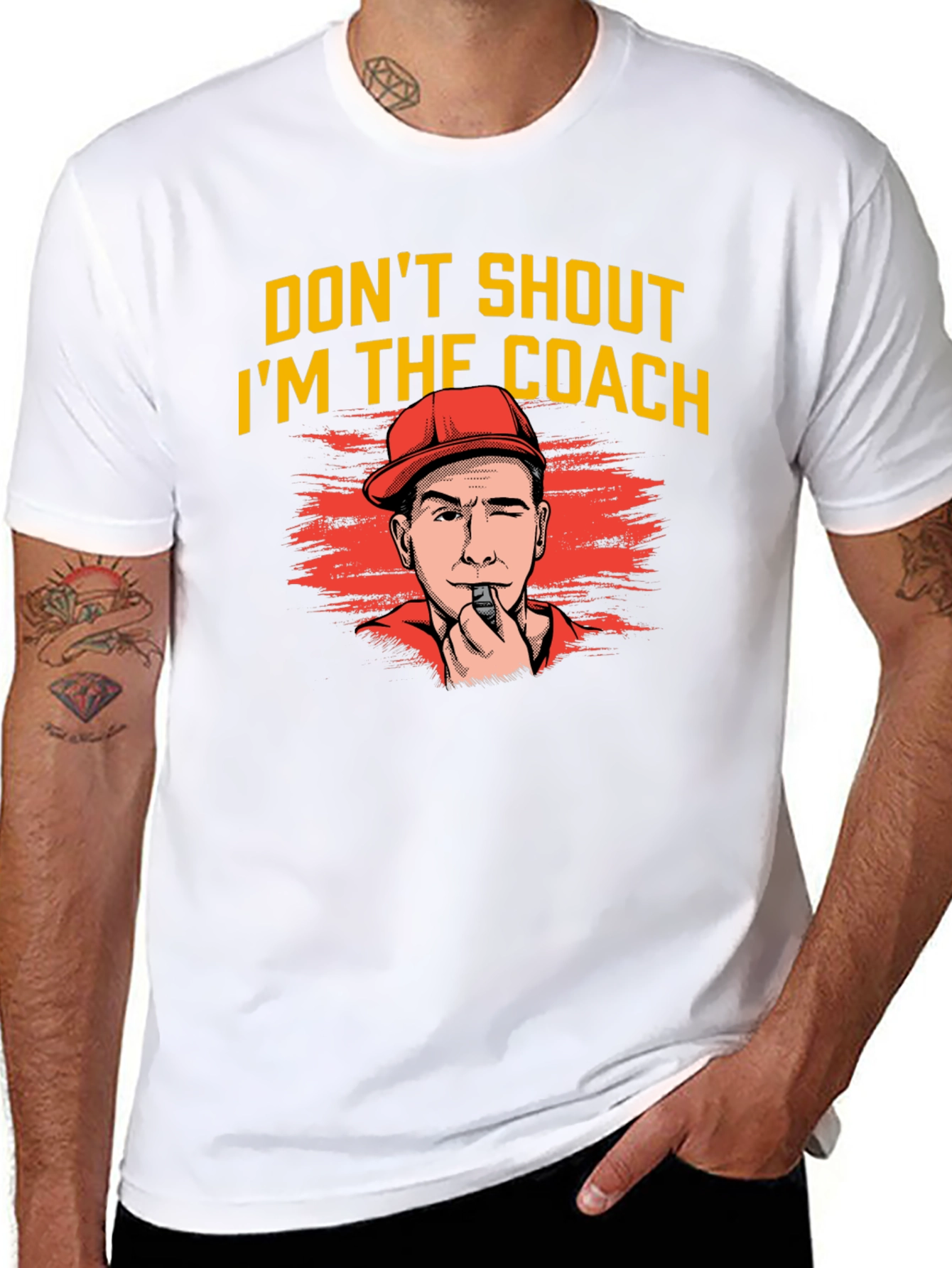 Dont Shout Im The Coach T-Shirt