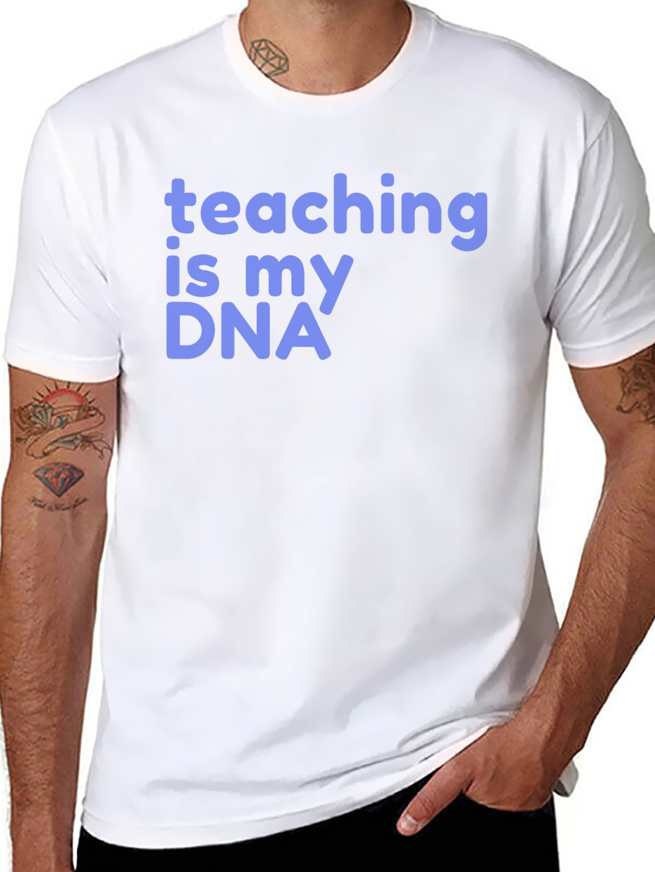 Teaching is My DNA Graphic T-Shirt