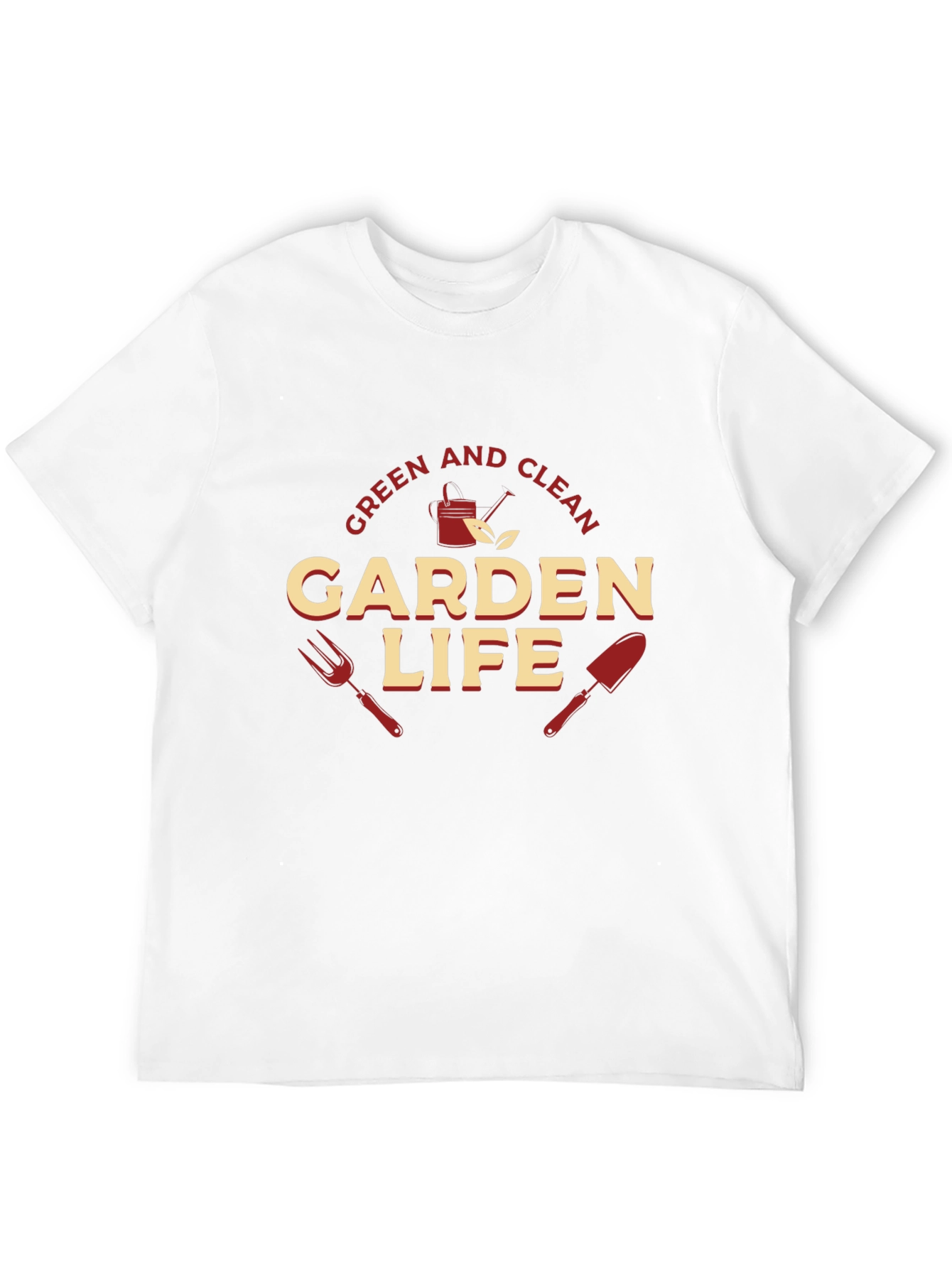 Green and Clean Garden Life Graphic T-Shirt