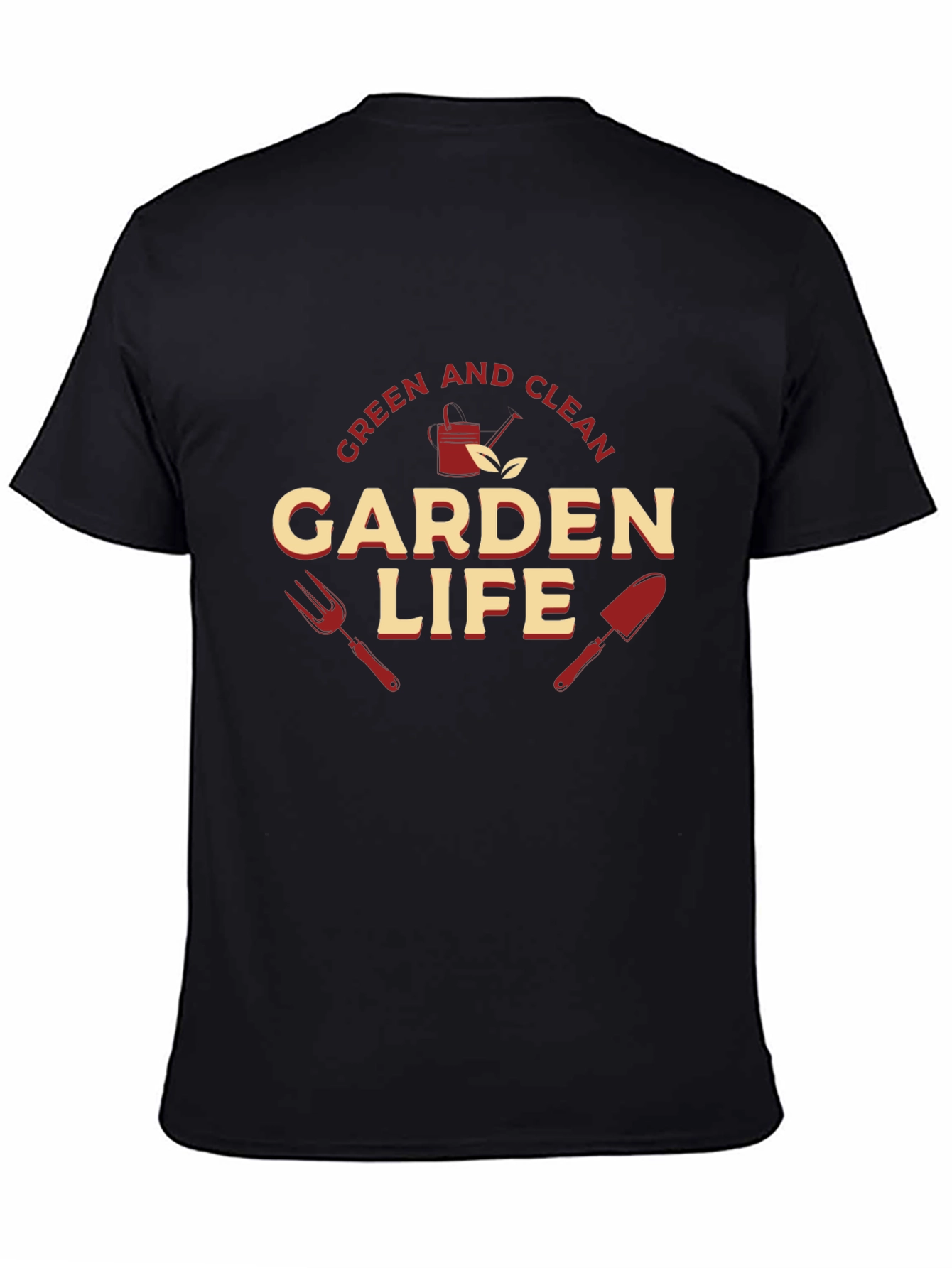 Green and Clean Garden Life Graphic T-Shirt