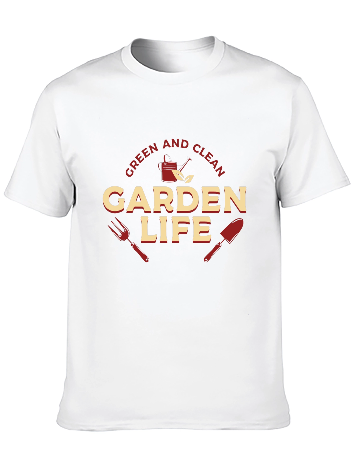 Green and Clean Garden Life Graphic T-Shirt
