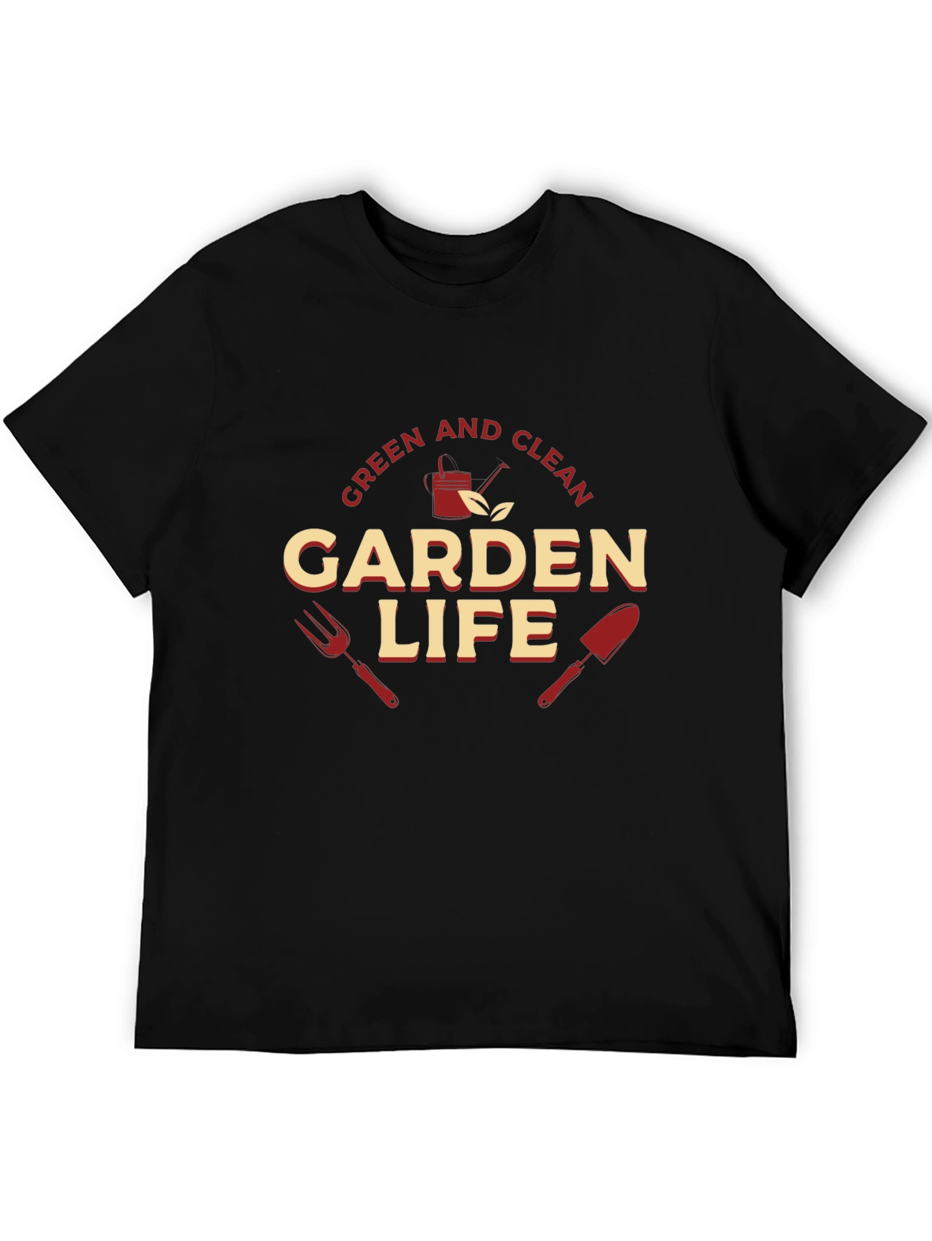 Green and Clean Garden Life Graphic T-Shirt