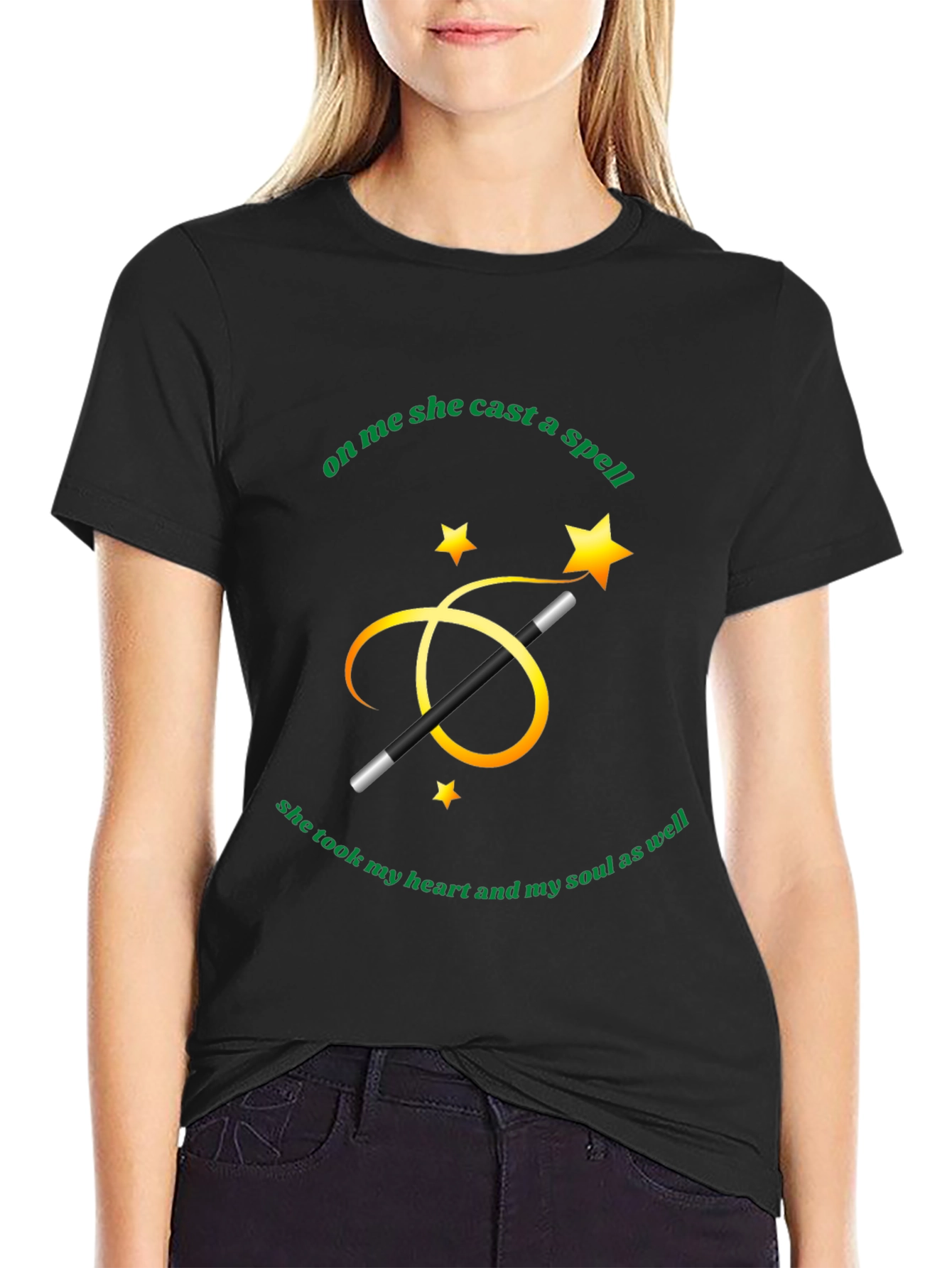 Spellbound T-Shirt: Heart & Soul Design