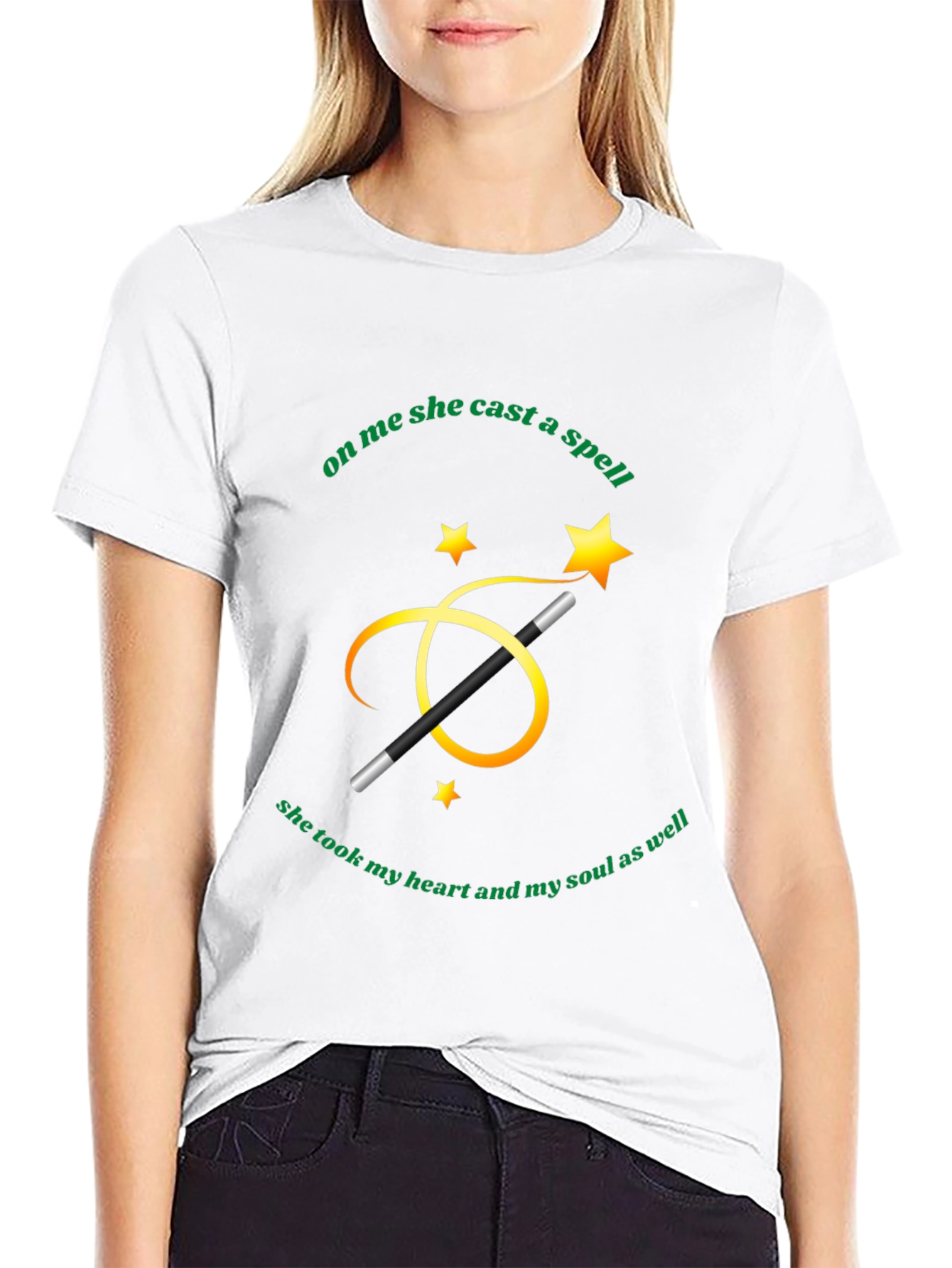 Spellbound T-Shirt: Heart & Soul Design
