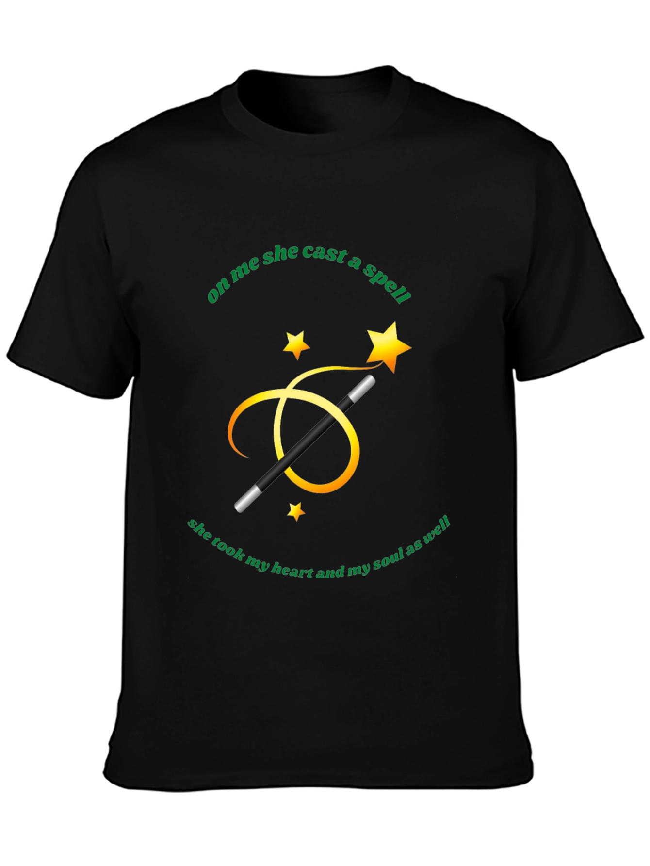 Spellbound T-Shirt: Heart & Soul Design
