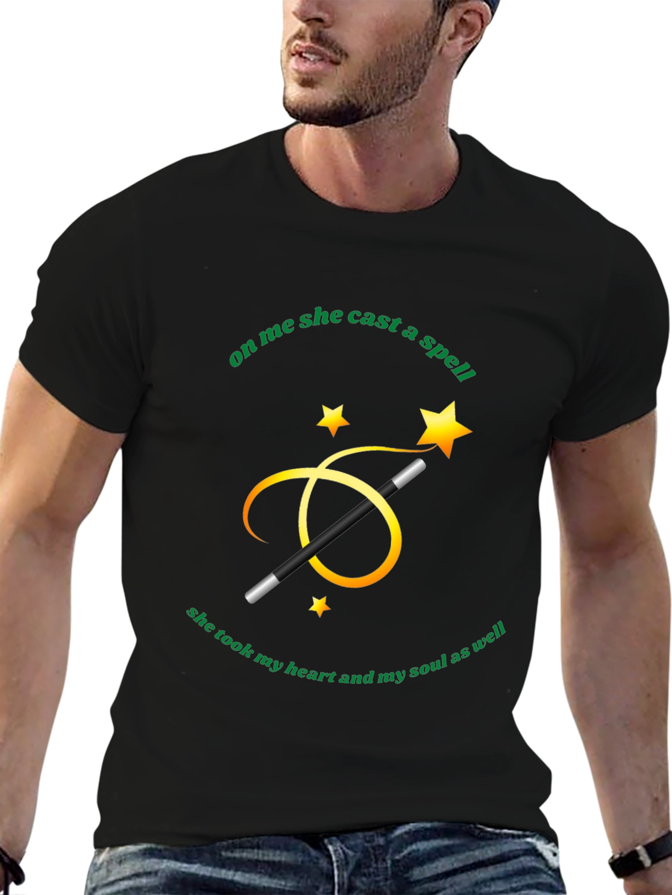 Spellbound T-Shirt: Heart & Soul Design
