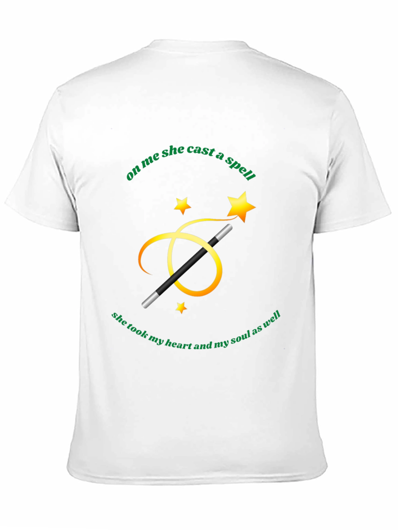 Spellbound T-Shirt: Heart & Soul Design