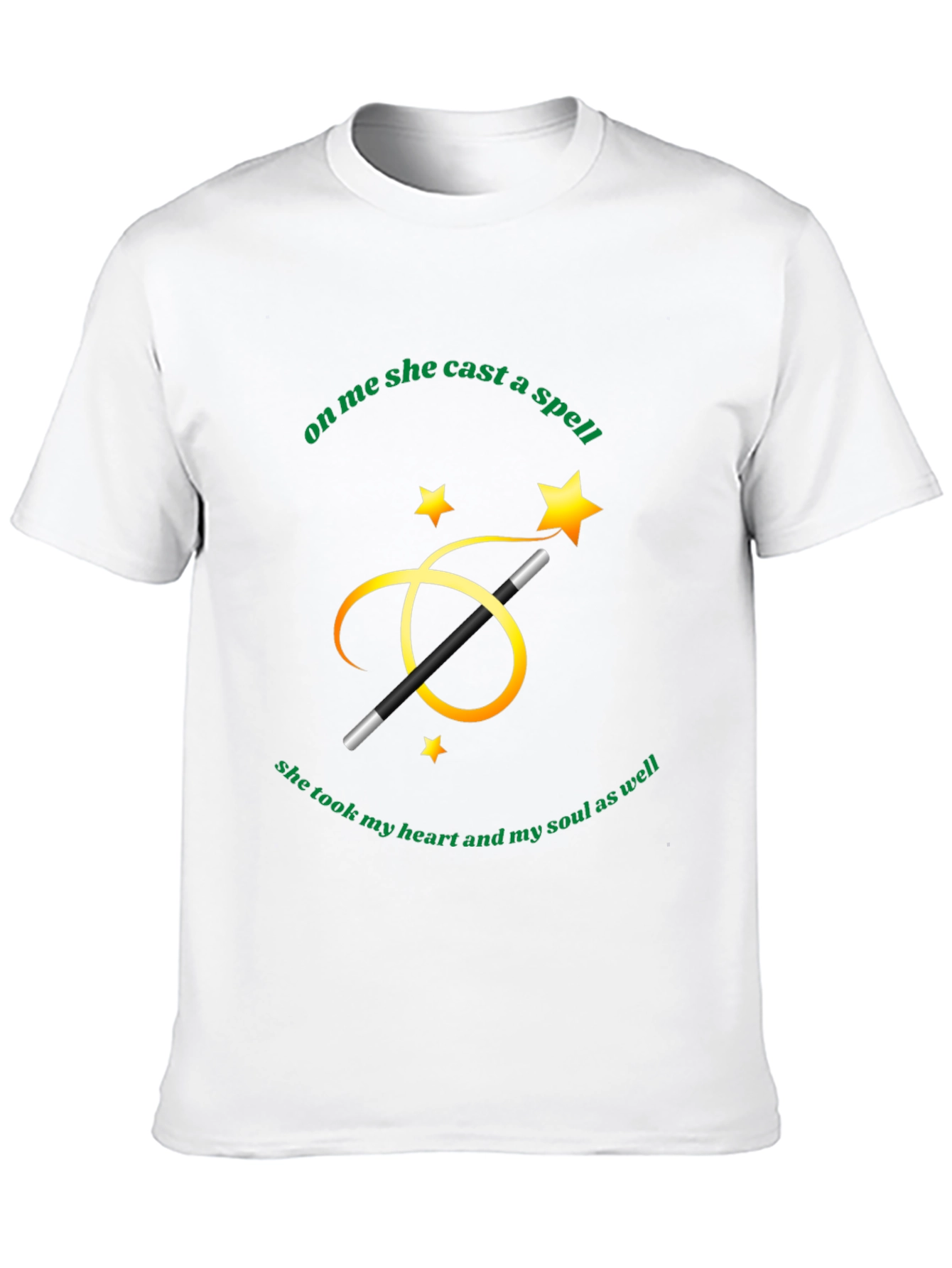 Spellbound T-Shirt: Heart & Soul Design