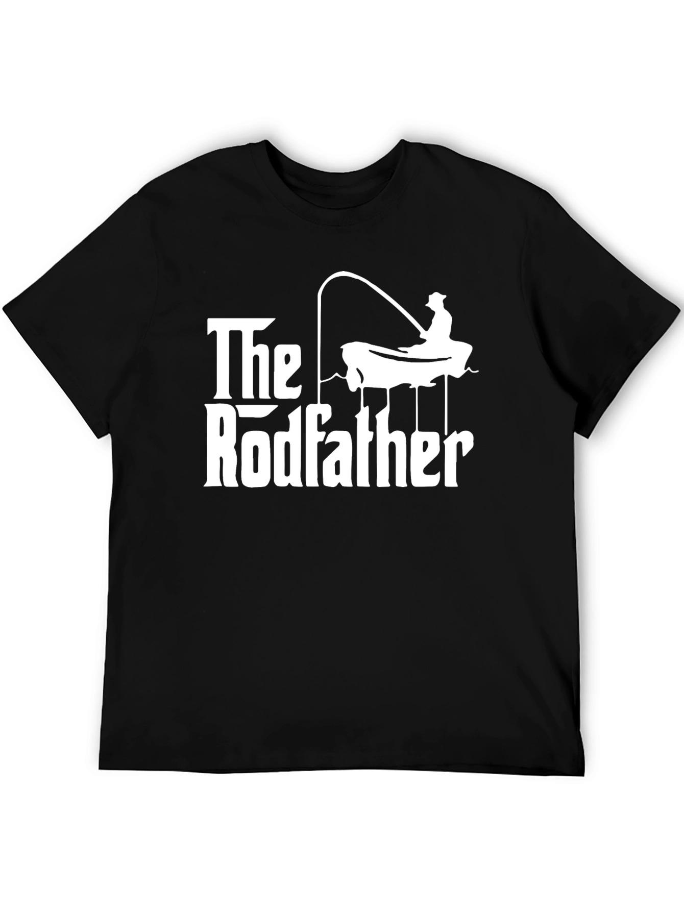 The Rodfather Fishing T-Shirt - Funny Angler Tee