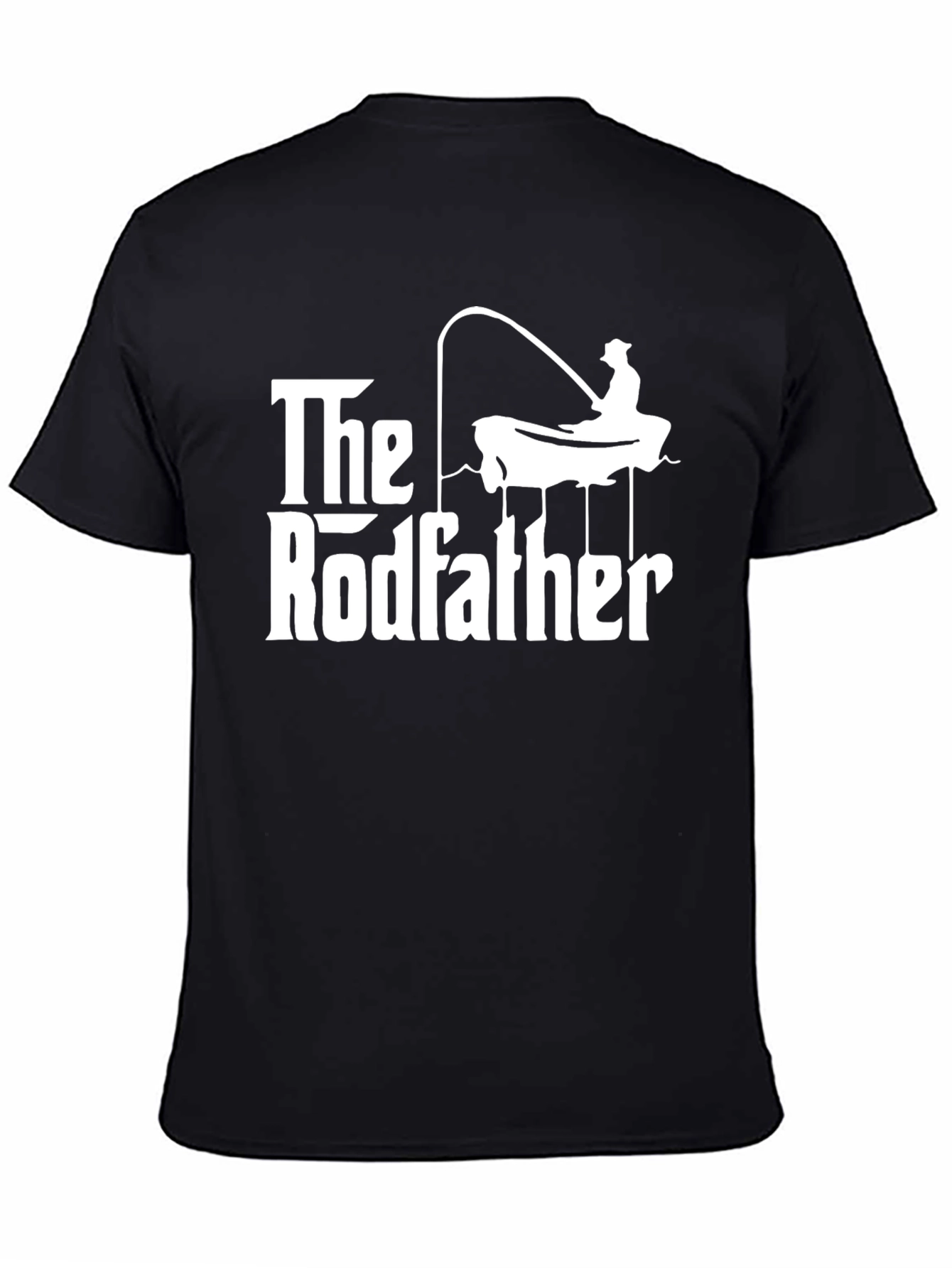 The Rodfather Fishing T-Shirt - Funny Angler Tee