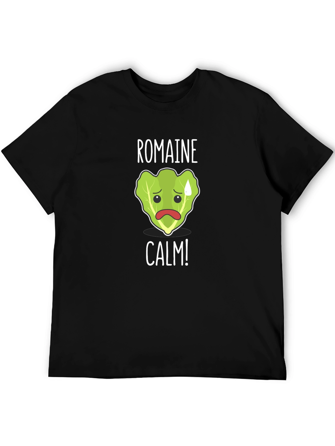 Romaine Calm T-Shirt - Funny Foodie Tee