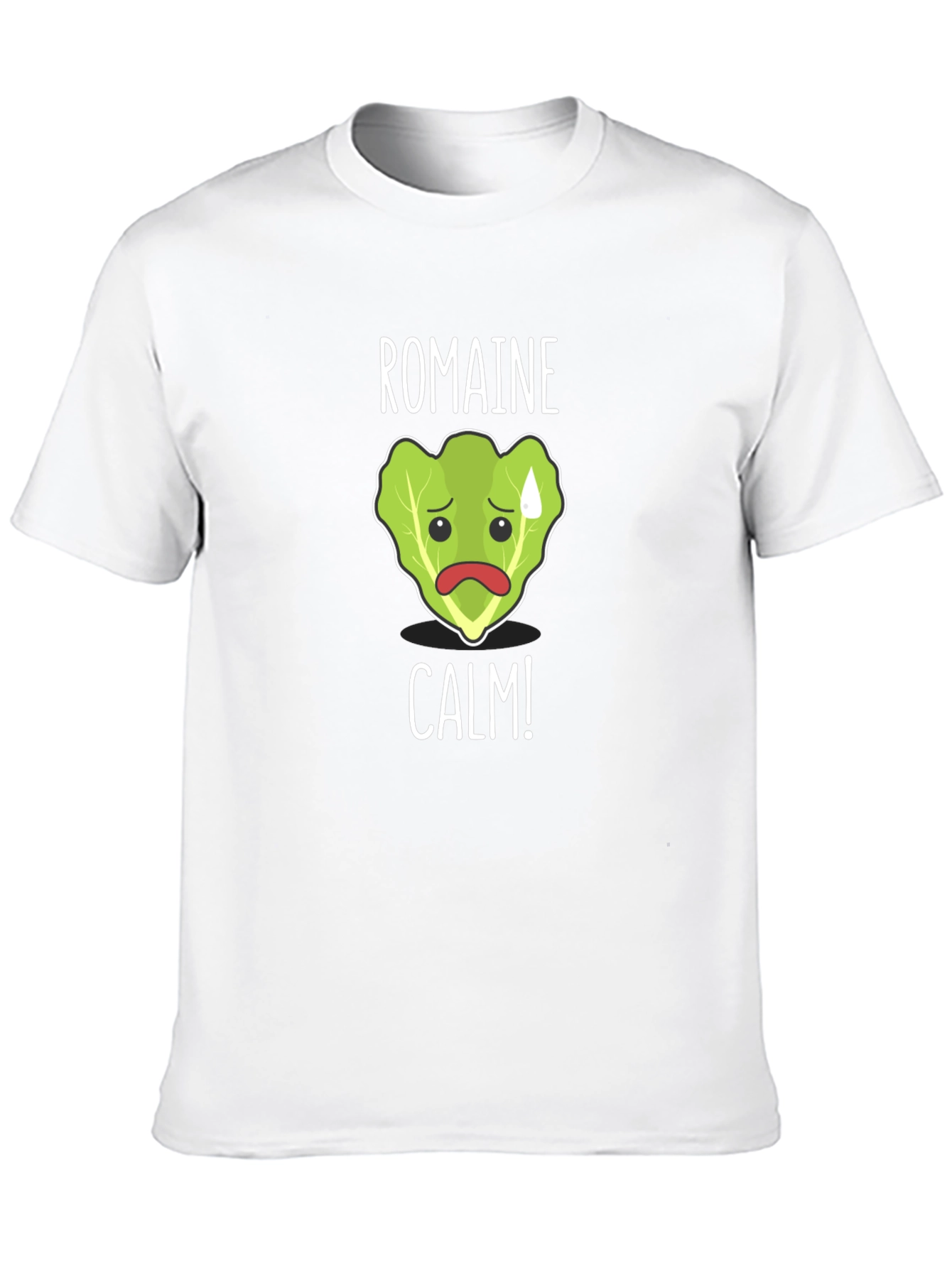 Romaine Calm T-Shirt - Funny Foodie Tee