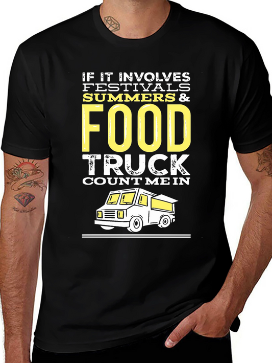 Food Truck T-Shirt - Summer Festivals Tee