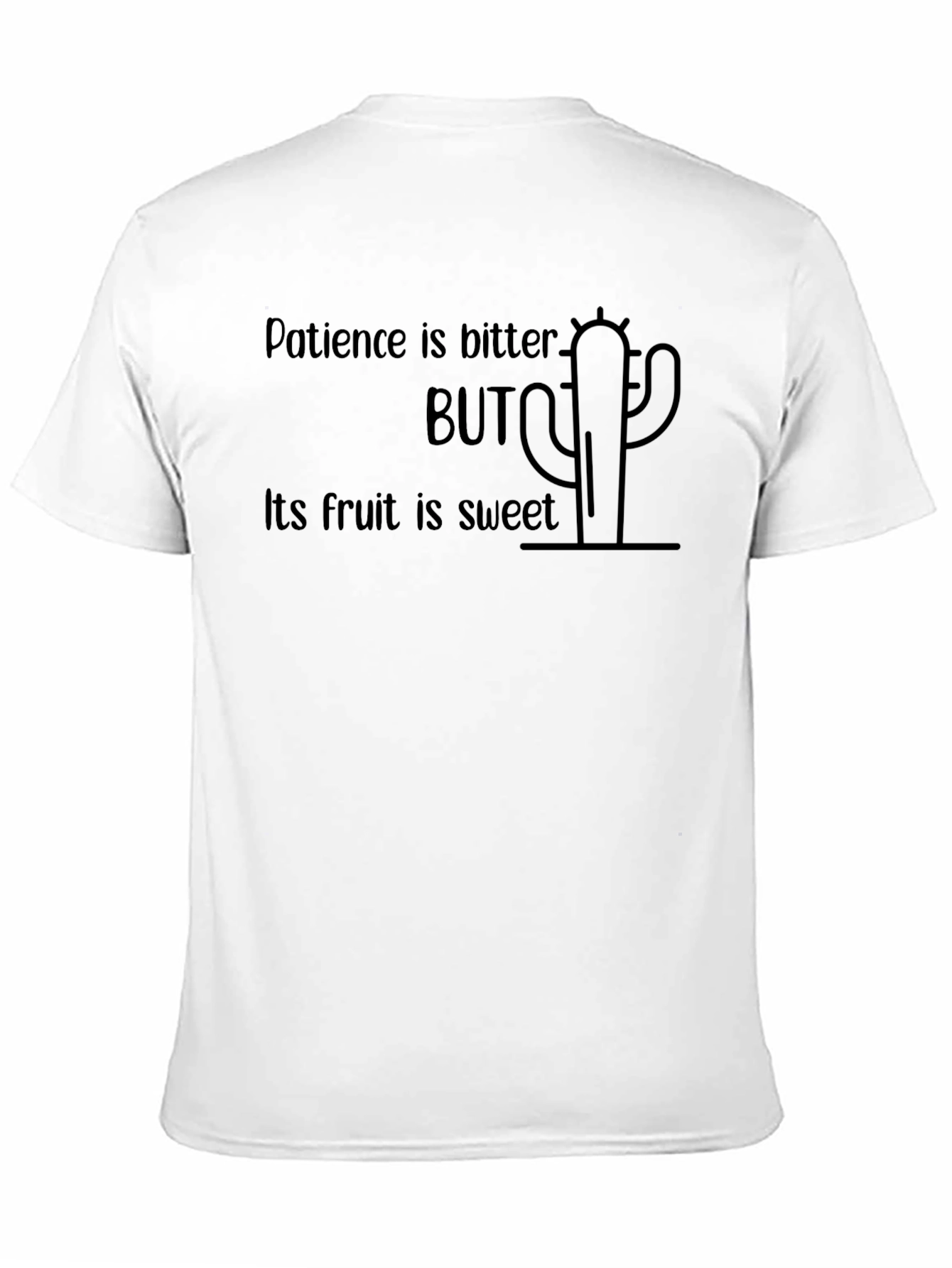 Patience Cactus Graphic T-Shirt