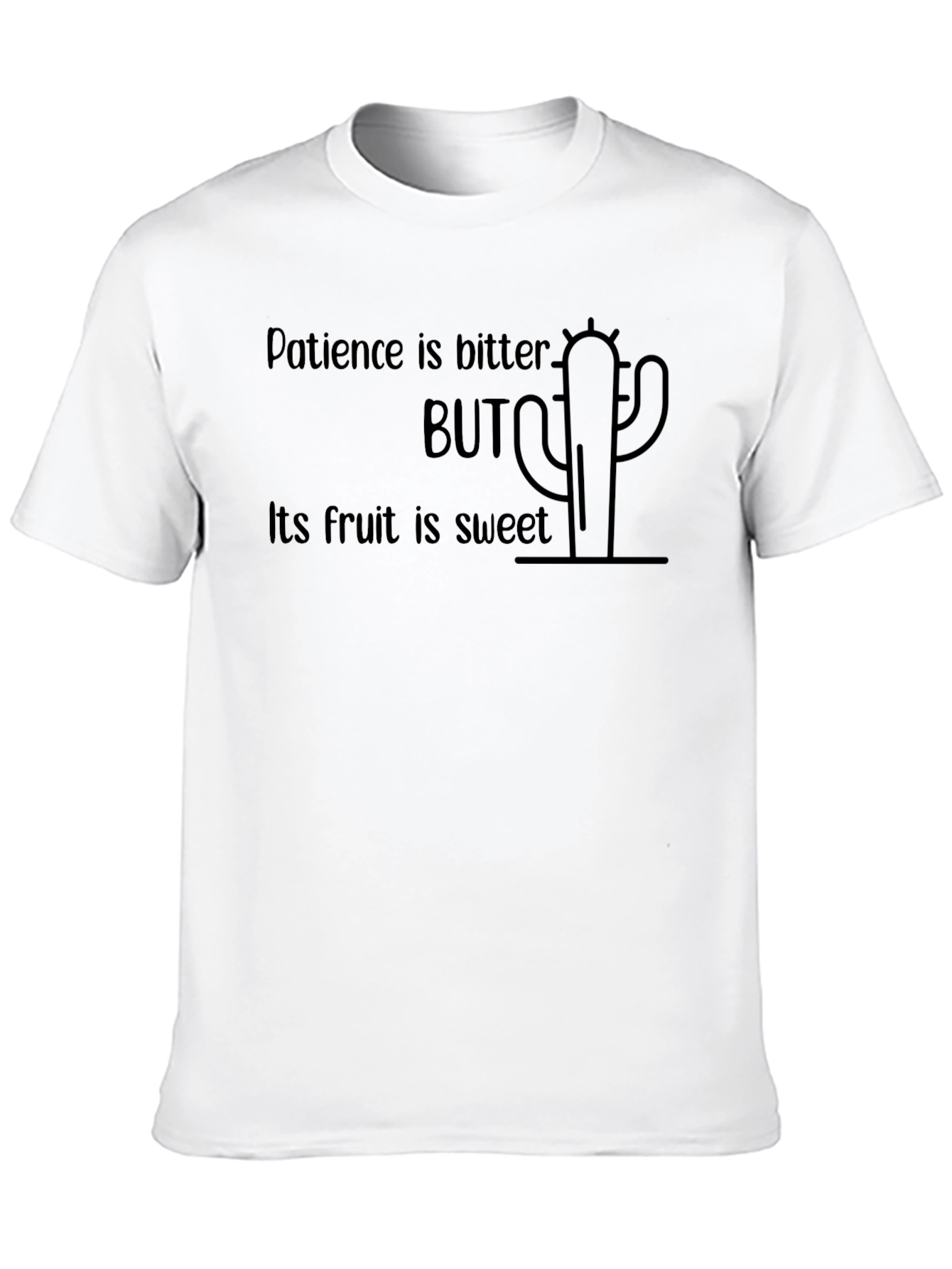 Patience Cactus Graphic T-Shirt