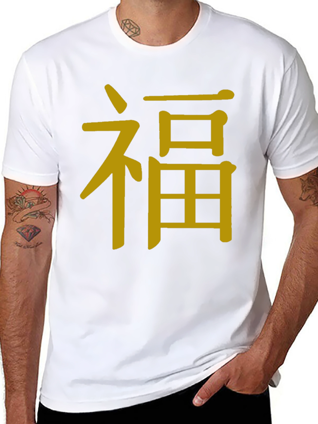 Lucky Fortune Black T-Shirt